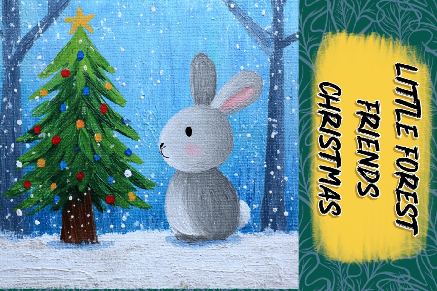 Beyond the Spectrum Art Program - Little Forest Friends Christmas Acrylic, 9 December | Event in Vestal | AllEvents