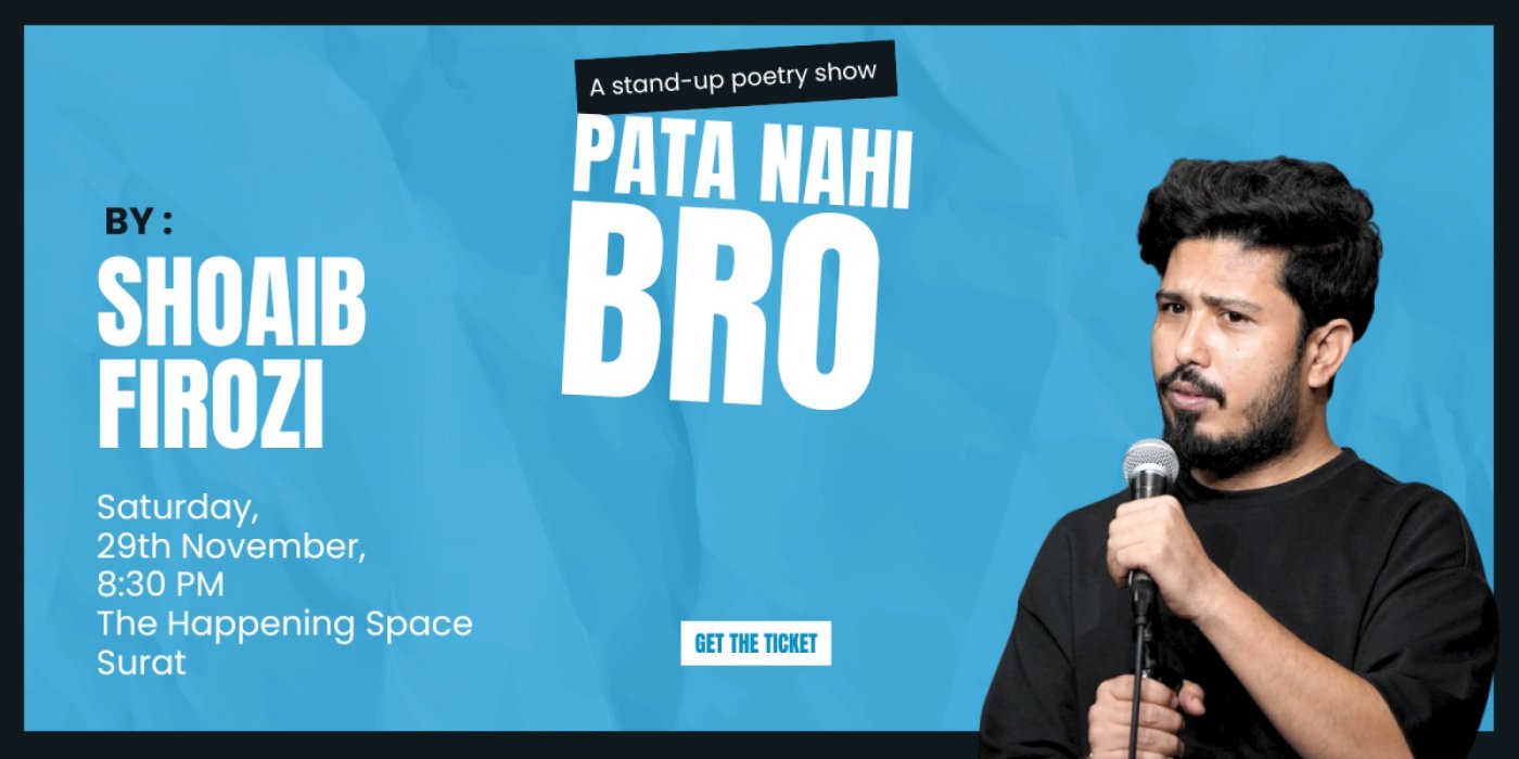 PATA NAHI BRO, 29 November | Event in Surat | AllEvents