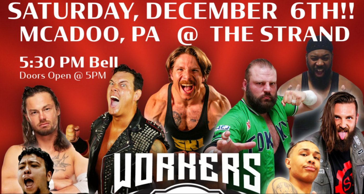 Workers Pro 12.6.25, 6 December | Event in McAdoo | AllEvents