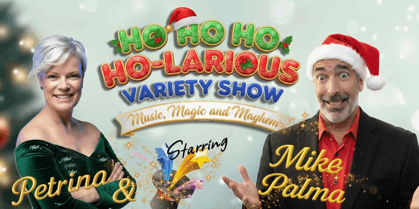 Ho Ho Ho Ho-larious Variety Show with Petrina and Mike Palma, 3 December | Event in The Villages | AllEvents