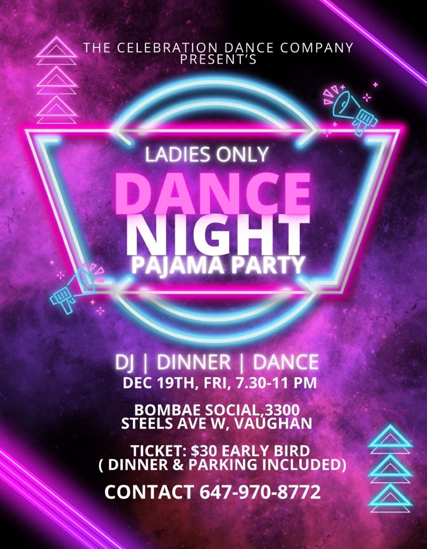 Ladies Only- Bollywood dance night- The Ultimate Pajama Party, 19 December | Event in Vaughan | AllEvents