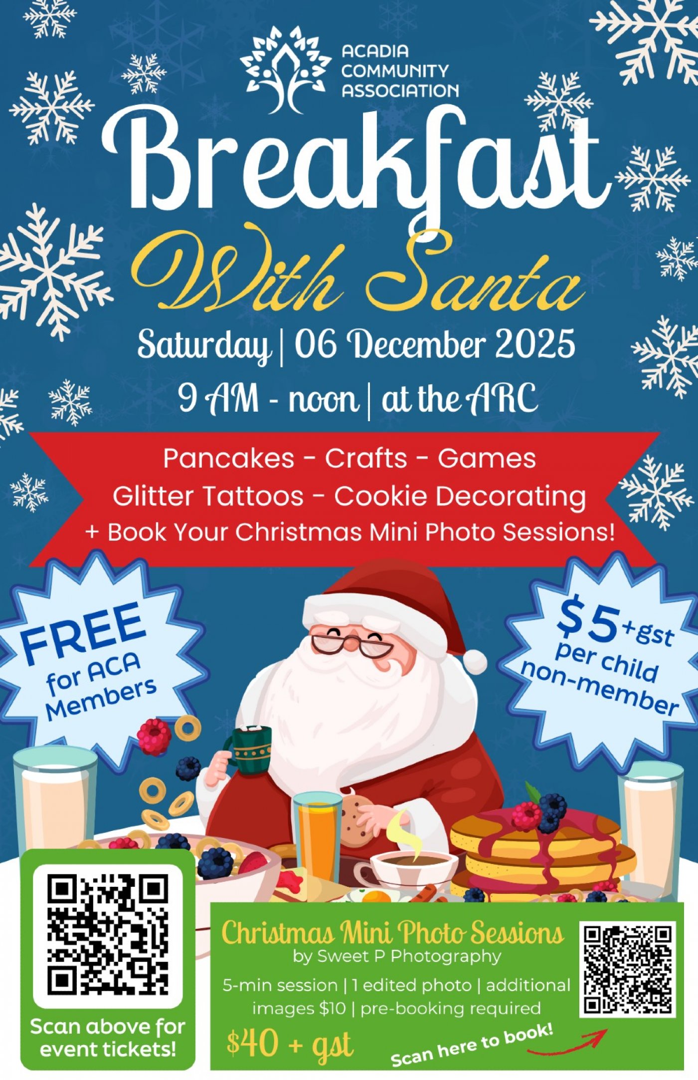 ACA Breakfast with Santa, 6 December | Event in Calgary | AllEvents