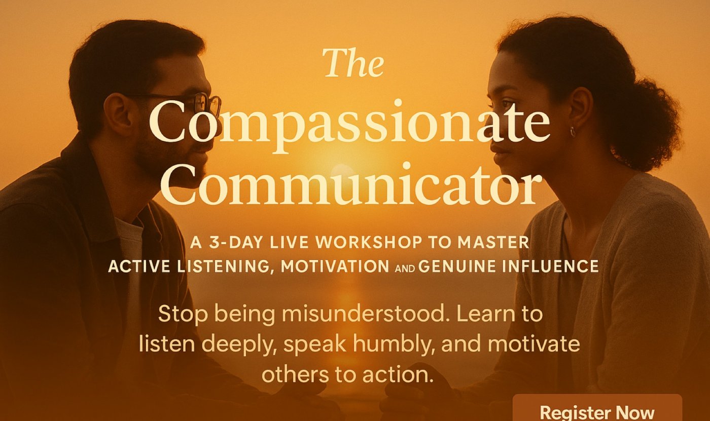The Compassionate Communicator, 27 November | Event in Ahmedabad | AllEvents