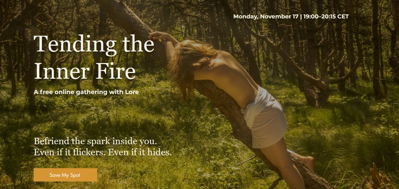 Tending The Inner Fire | Free Webinar, 17 November | Online Event | AllEvents
