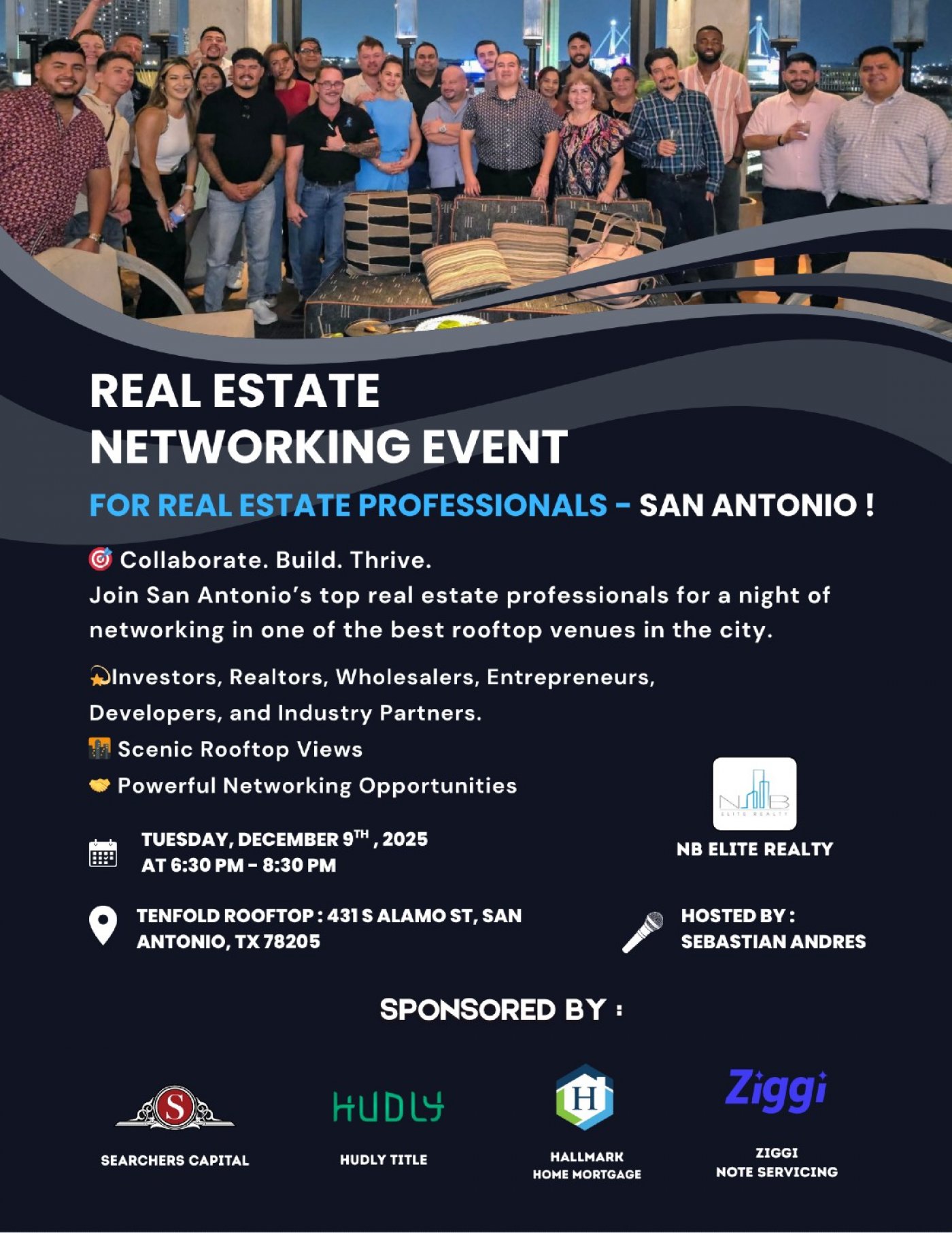 Real Estate Networking Event for Investors & Agents!, 9 December | Event in San Antonio | AllEvents