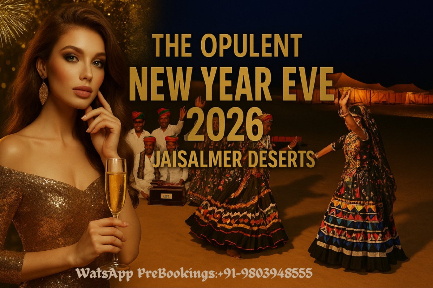 The Opulent New Year Eve In Desert Camps 2026 Jaisalmer, 31 December | Event in Jaisalmer | AllEvents