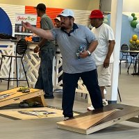 NES Cornhole Lounge logo