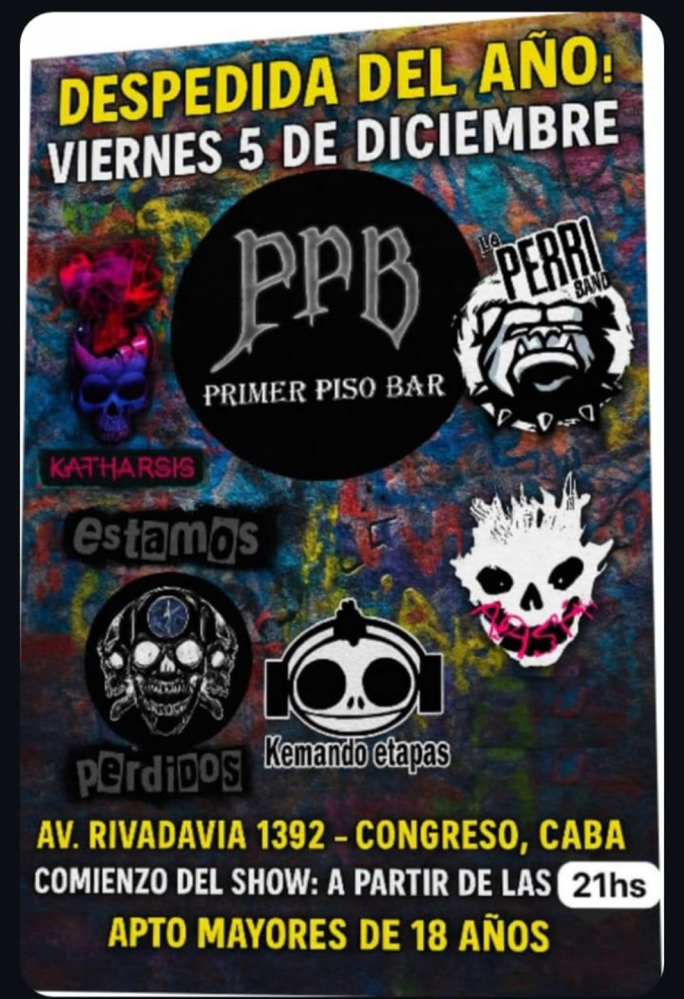 Afasia - Despedida del Año en CABA , 5 December | Event in Avellaneda | AllEvents
