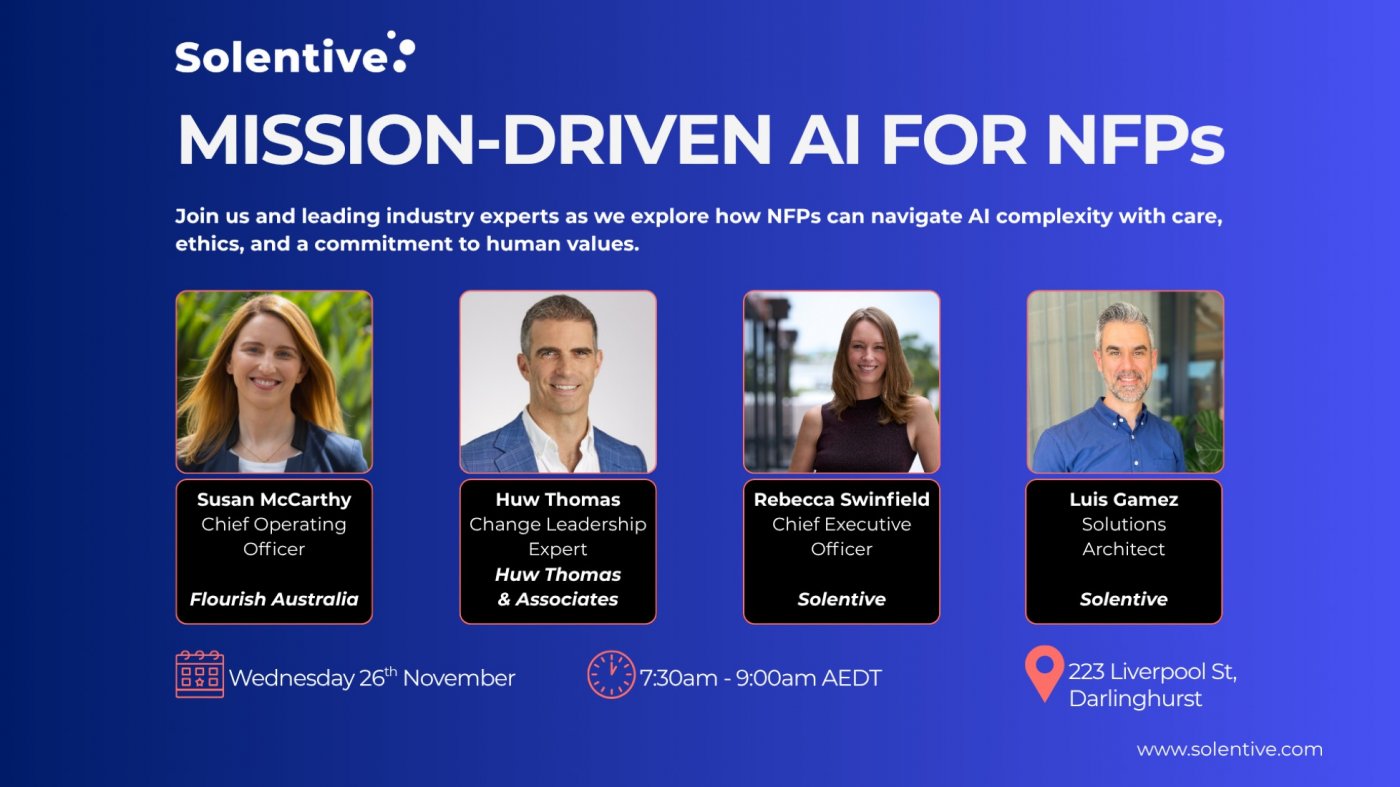 Mission-Driven AI for NFPs, 26 November | Event in Surry Hills | AllEvents