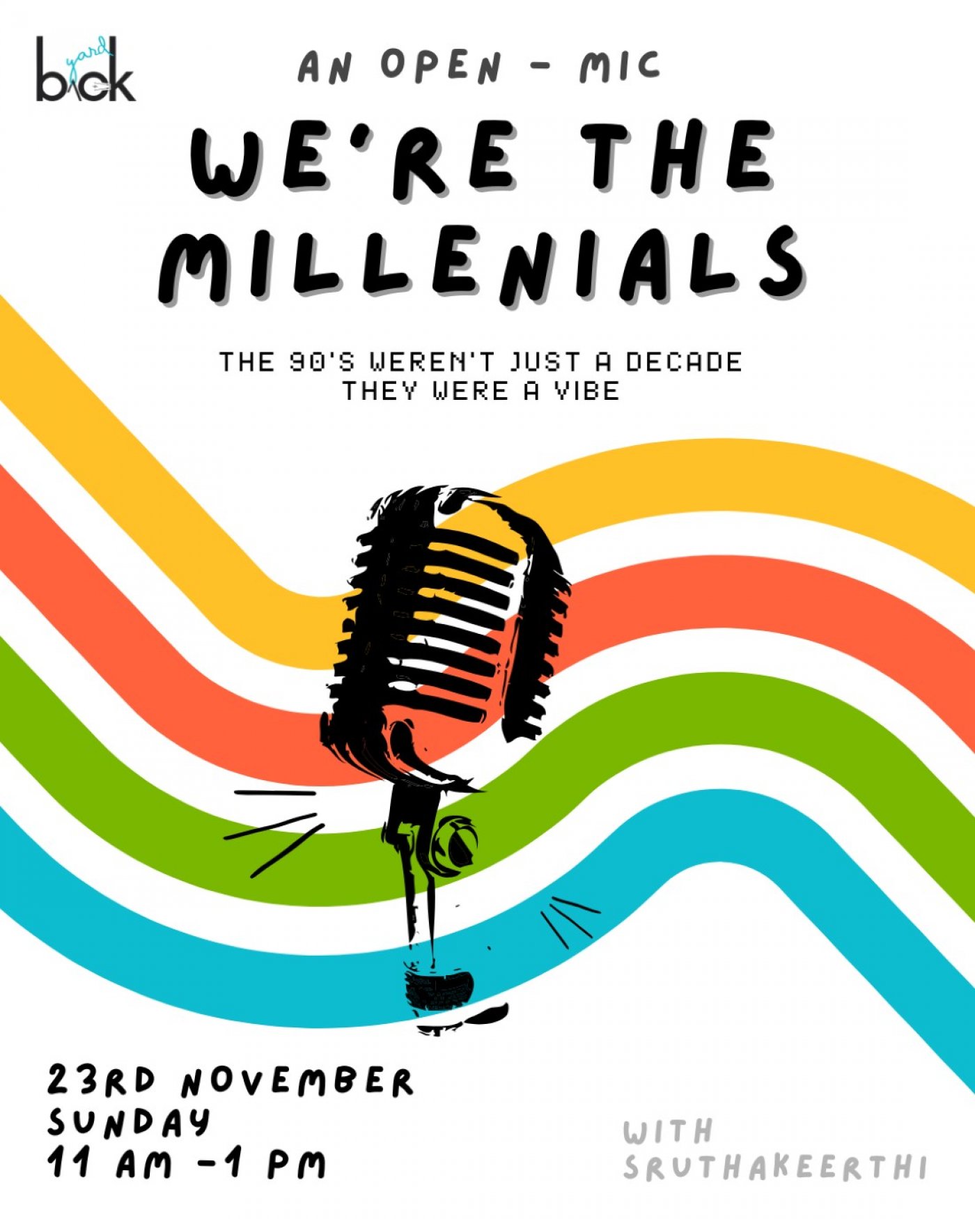 Audience Pass | We’re the millennials - An Open Mic 🎙️, 23 November | Event in Chennai | AllEvents
