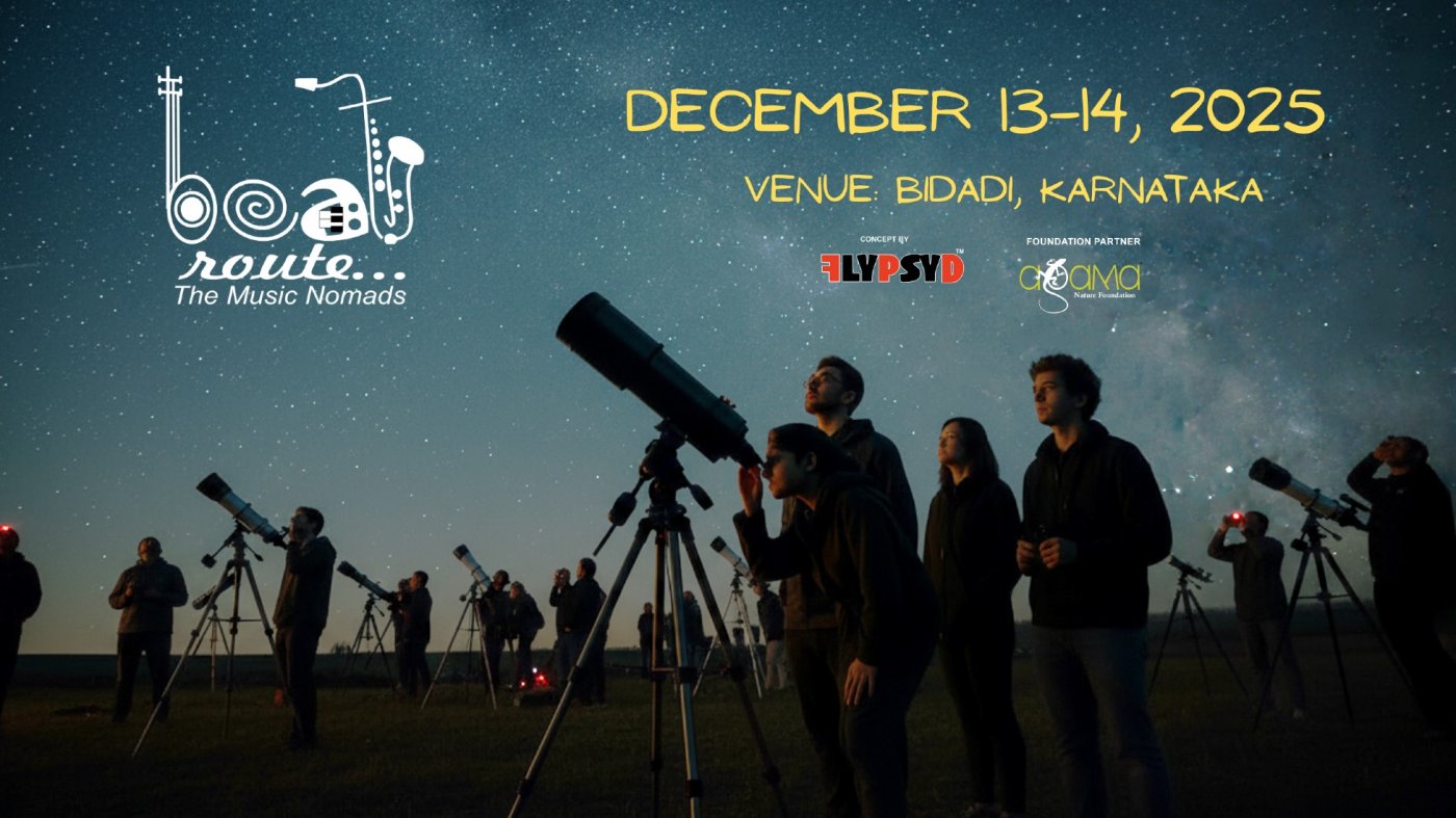 Beat Route The Music Nomads (A Stargazing Event), 13 December | Event in Bangalore | AllEvents