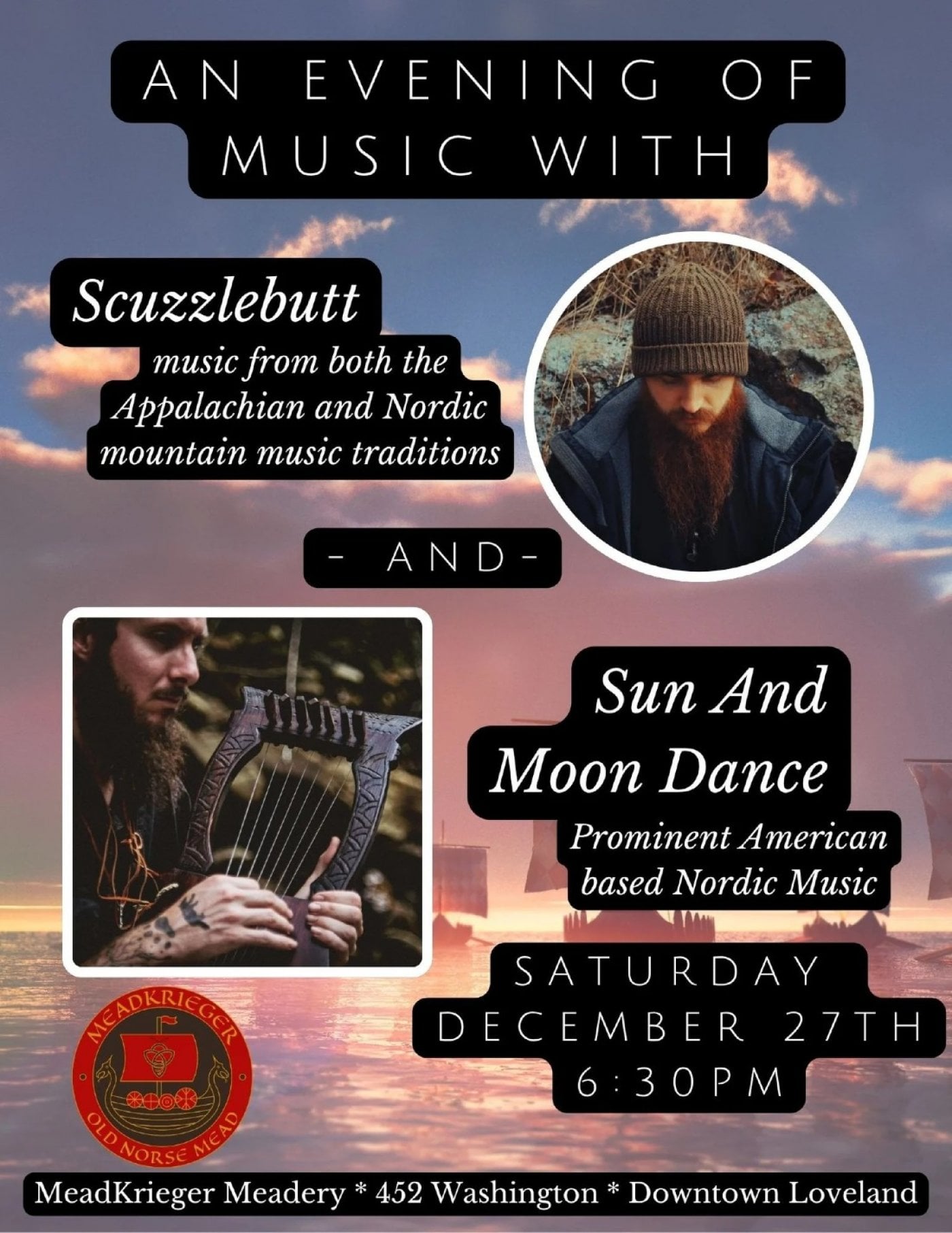 Special Music Performance from Scuzzlebutt and Sun & Moon Dance!, 27 December | Event in Loveland | AllEvents