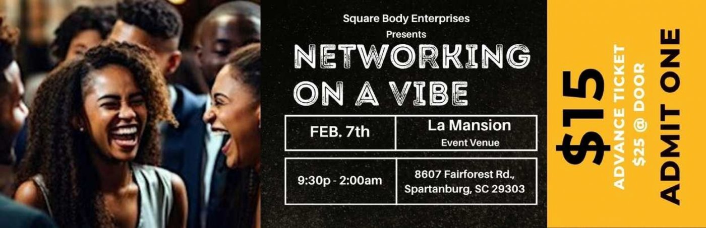 NETWORKING ON A VIBE! A Pre-Game Celebration, 7 February | Event in Spartanburg | AllEvents