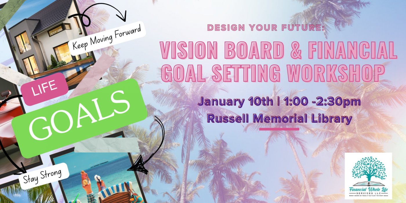 Design Your Future: Vision Board & Financial Goal Workshop, 10 January | Event in Chesapeake | AllEvents