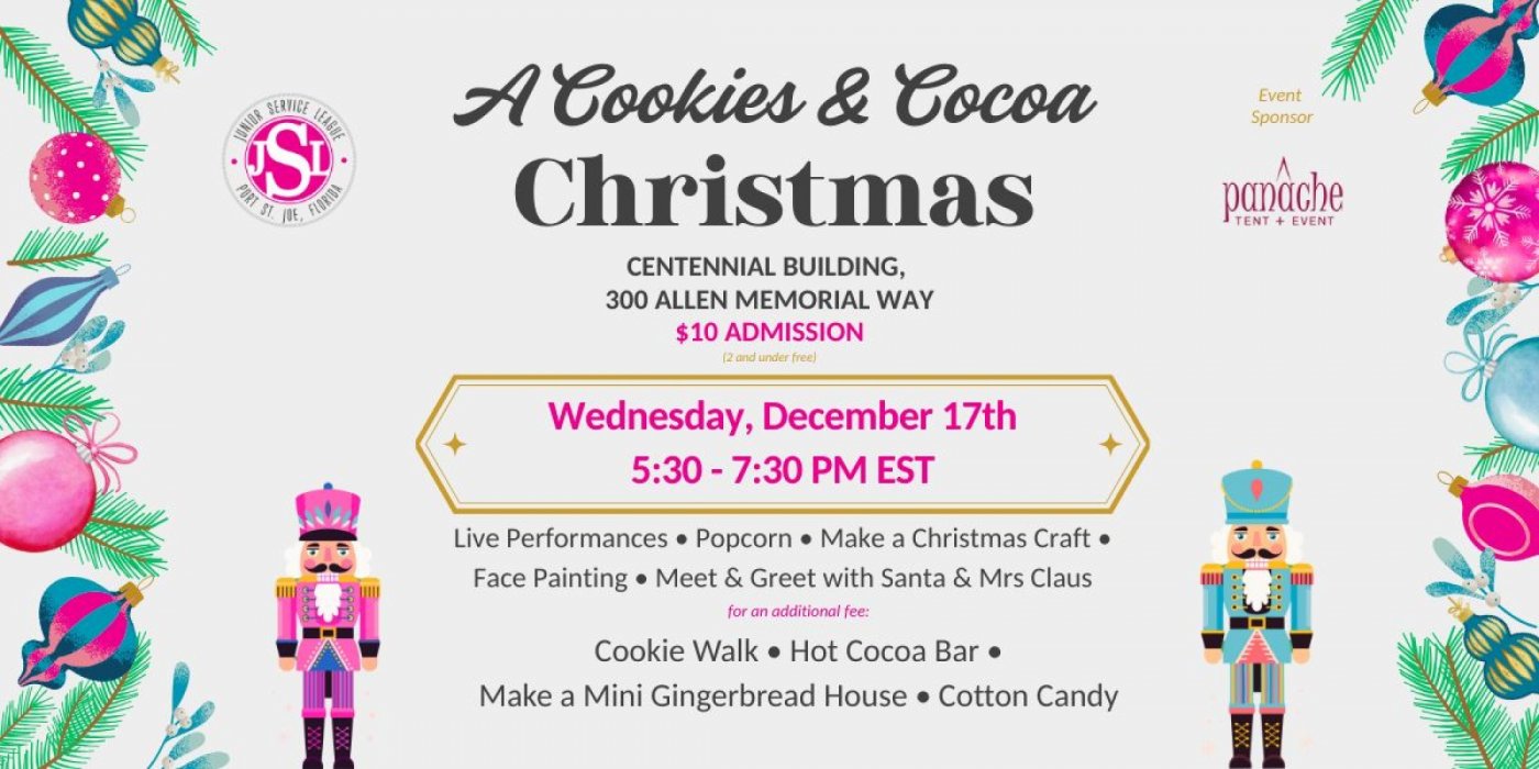 A Cookies and Cocoa Christmas, 17 December | Event in Port Saint Joe | AllEvents