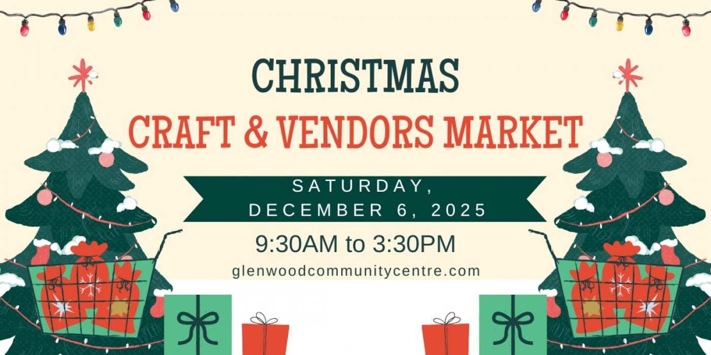 Glenwood Community Centre's Annual Christmas Craft & Vendors Market | Event in Winnipeg | AllEvents