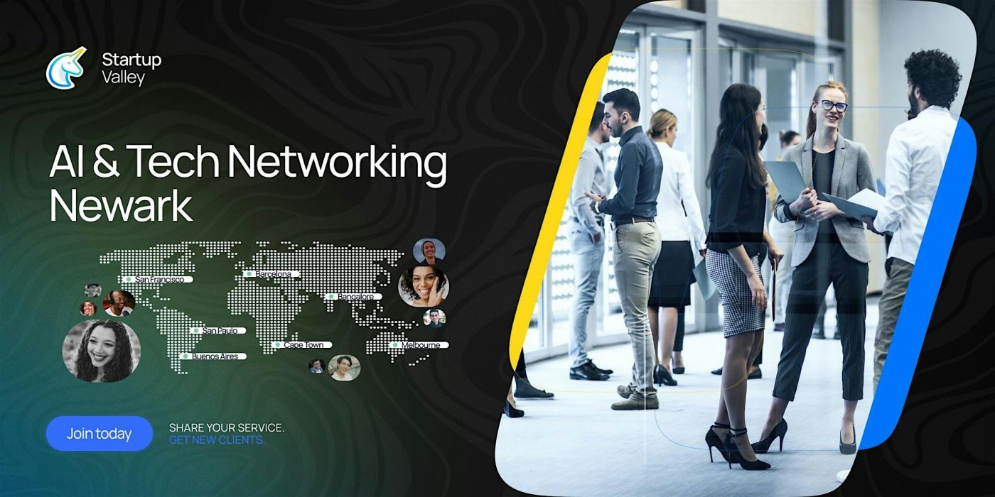 AI & Tech Networking Newark, 26 November | Event in Newark | AllEvents