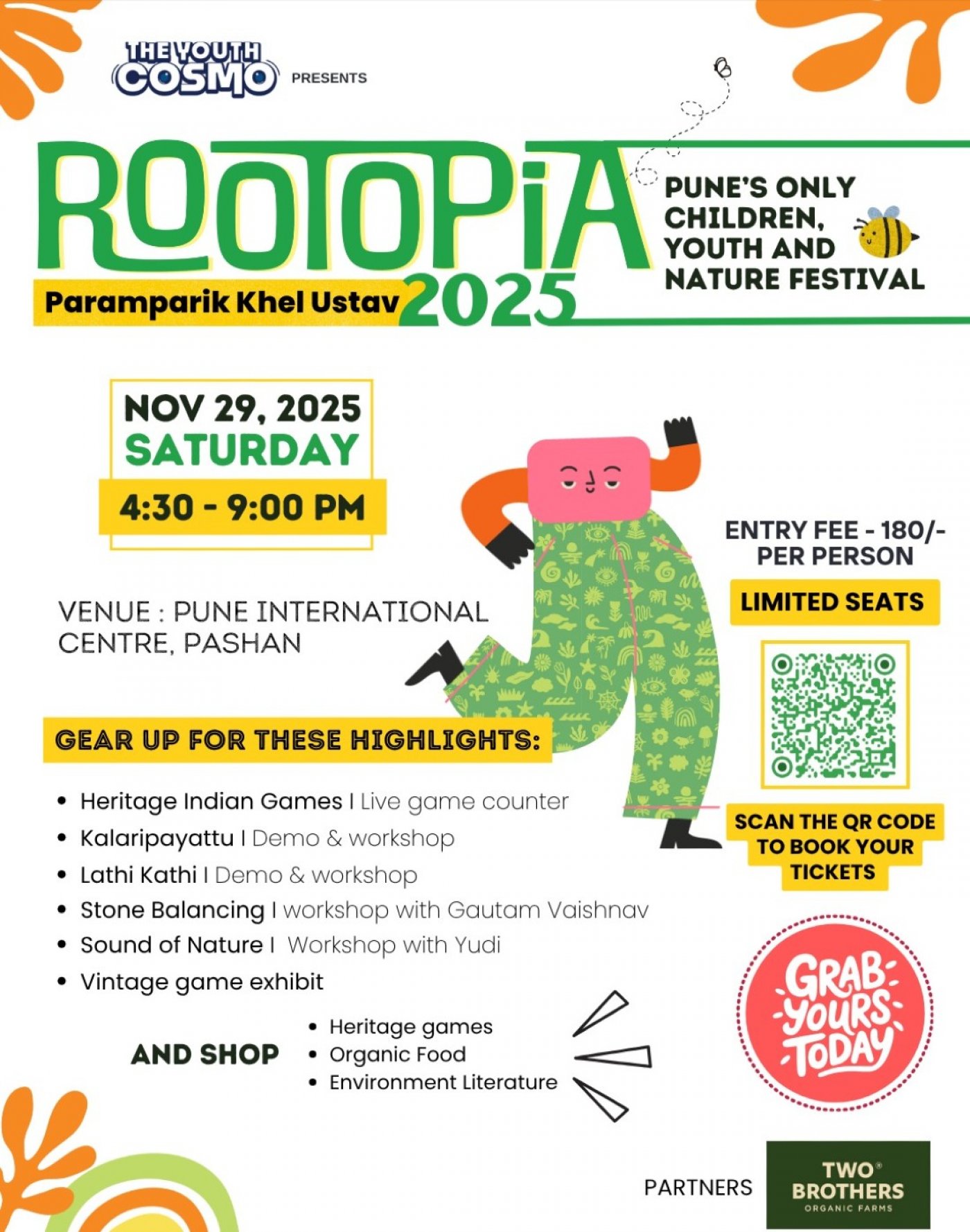 The Youth COSMO’s Rootopia 2025, 29 November | Event in Pune | AllEvents