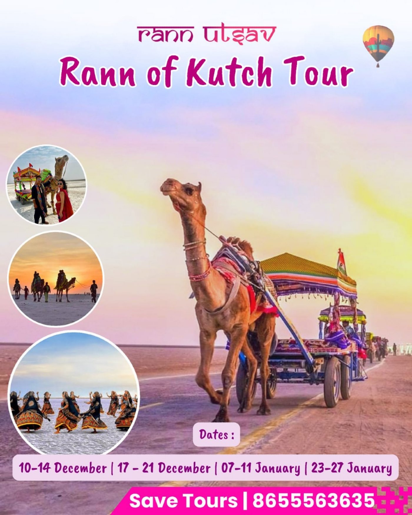 Rann of Kutch & Dolavira Tour Rann Utsav Special, 10 December | Event in Kutch | AllEvents