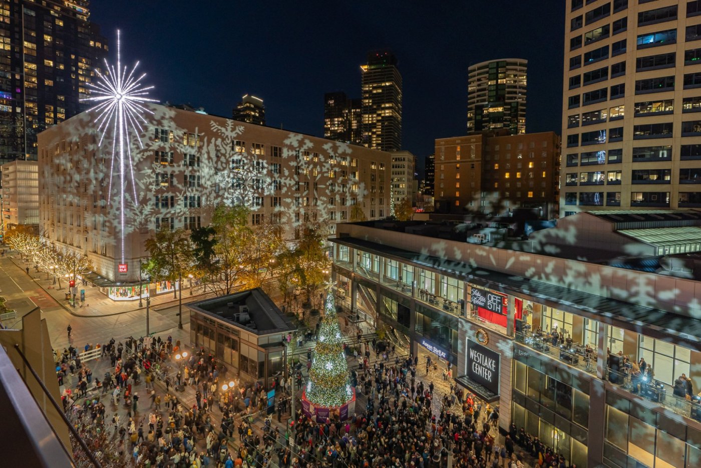Tree Lighting Celebration at Westlake Center, 28 November | Event in Seattle | AllEvents