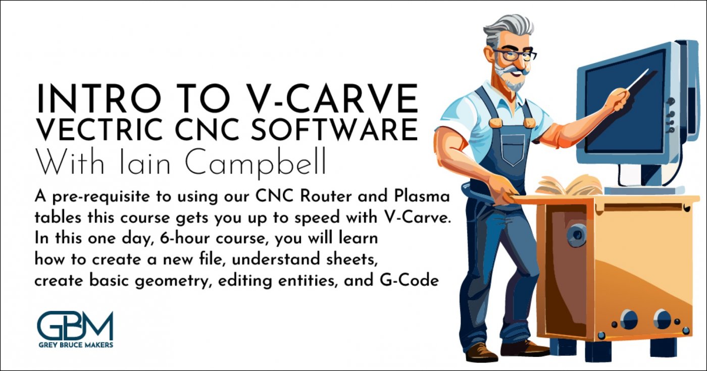 Intro to V-Carve with Iain Campbell, 29 November | Event in Owen Sound | AllEvents