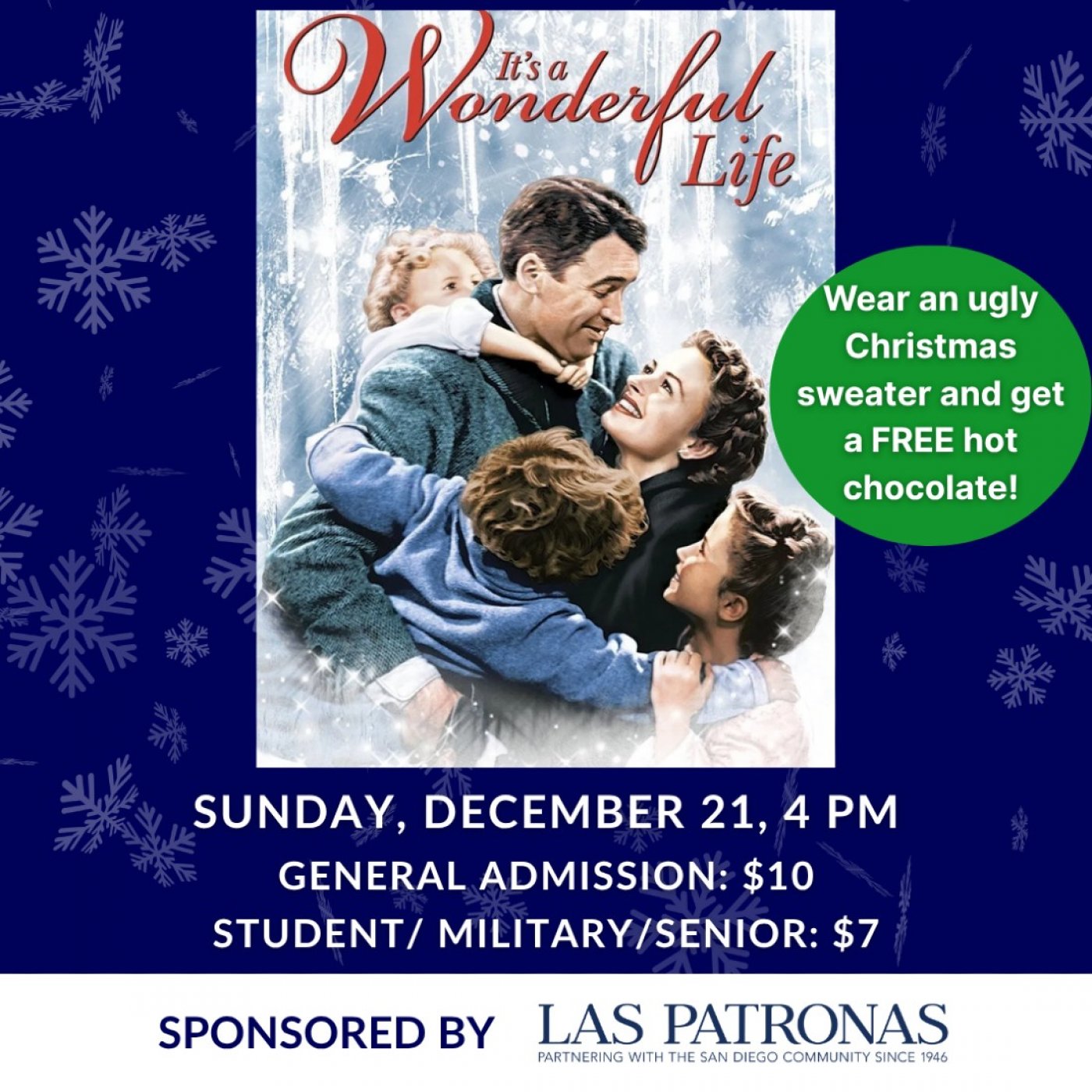 Classic Cinema: It's A Wonderful Life Film Screening, 21 December | Event in Oceanside | AllEvents