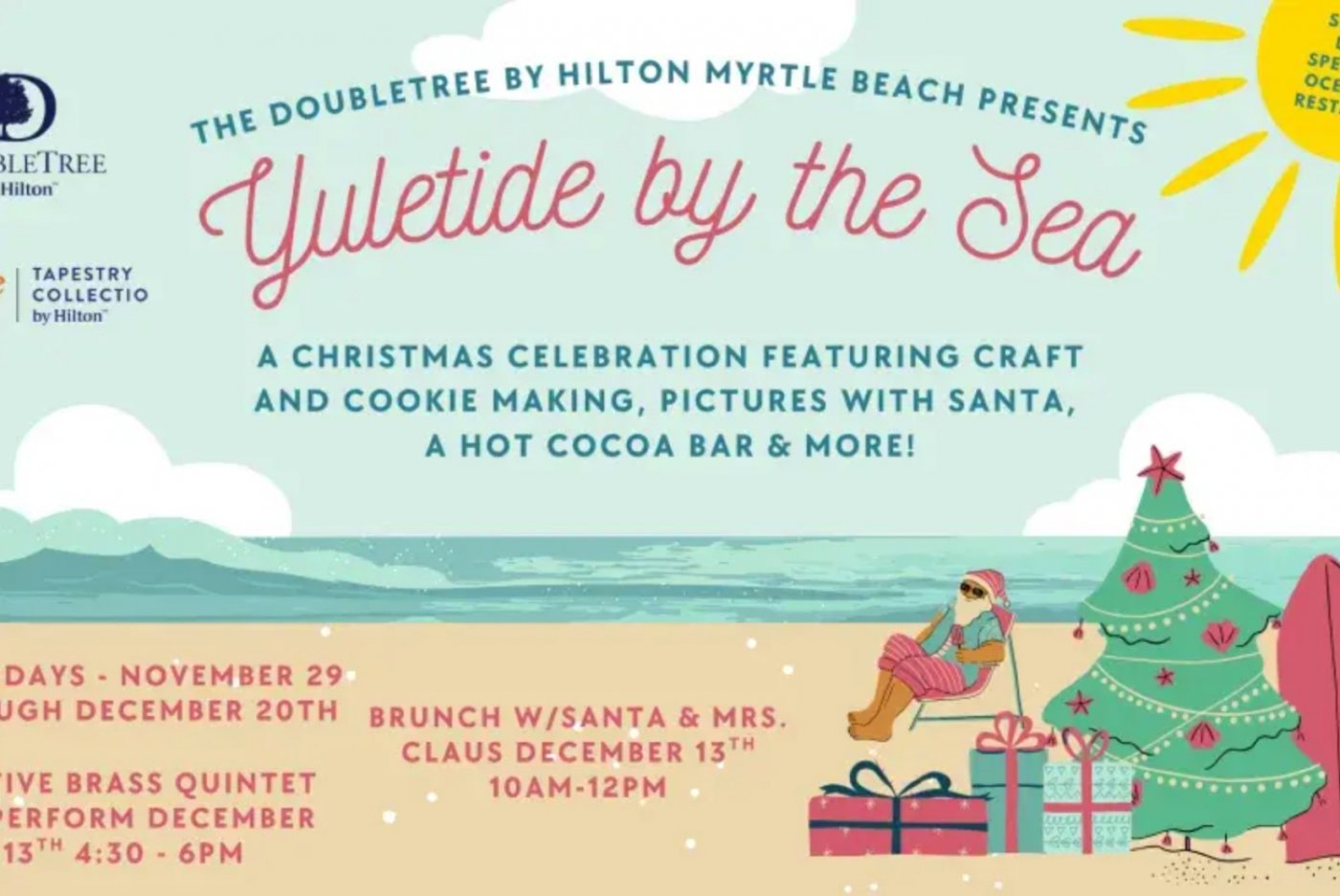 The Ellie Beach Resort Hosts Yuletide By The Sea: November 29 - December 20 | Event in Myrtle Beach | AllEvents