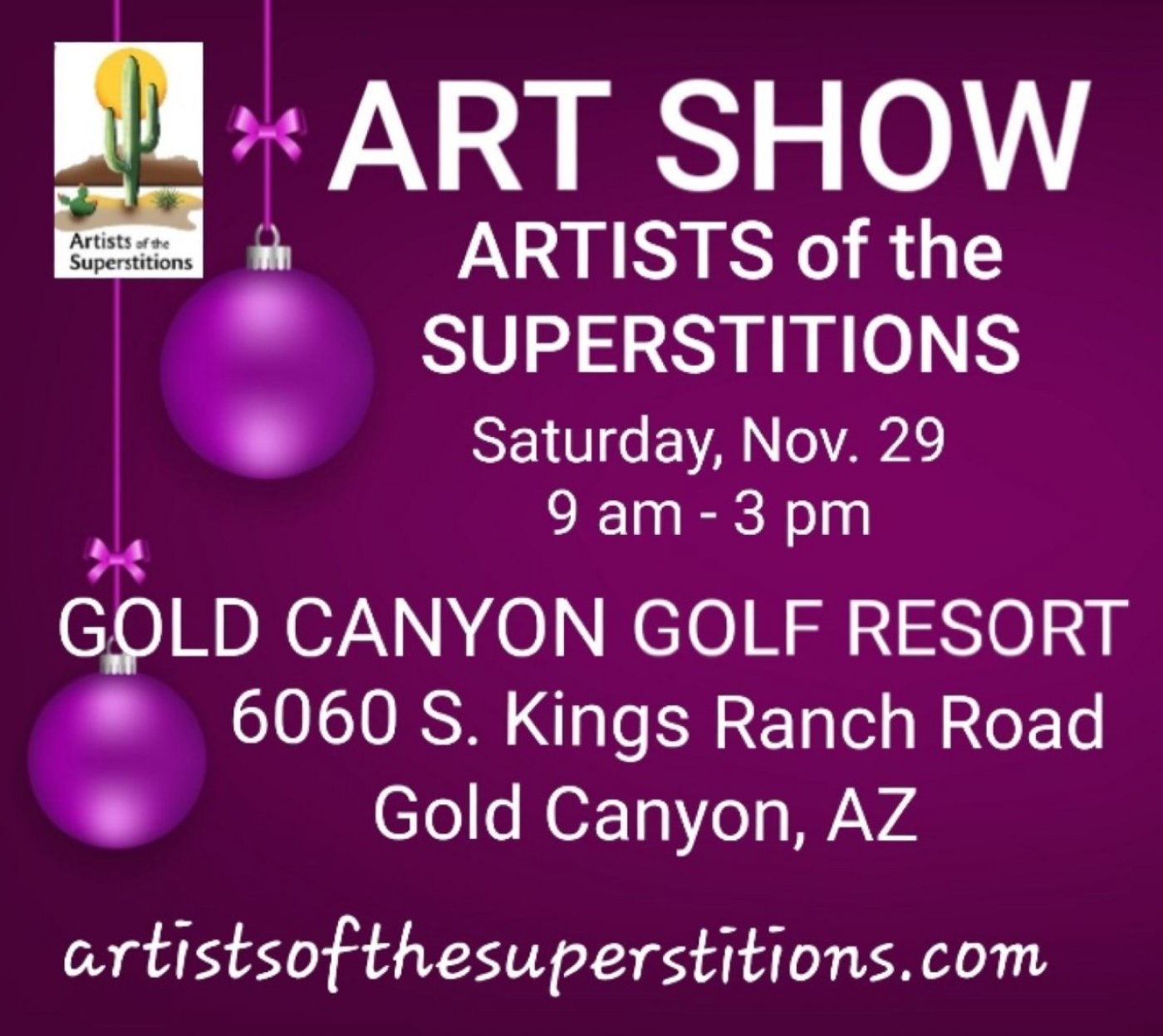 Fine Art Show by Artists of the Superstitions | Event in Gold Canyon | AllEvents