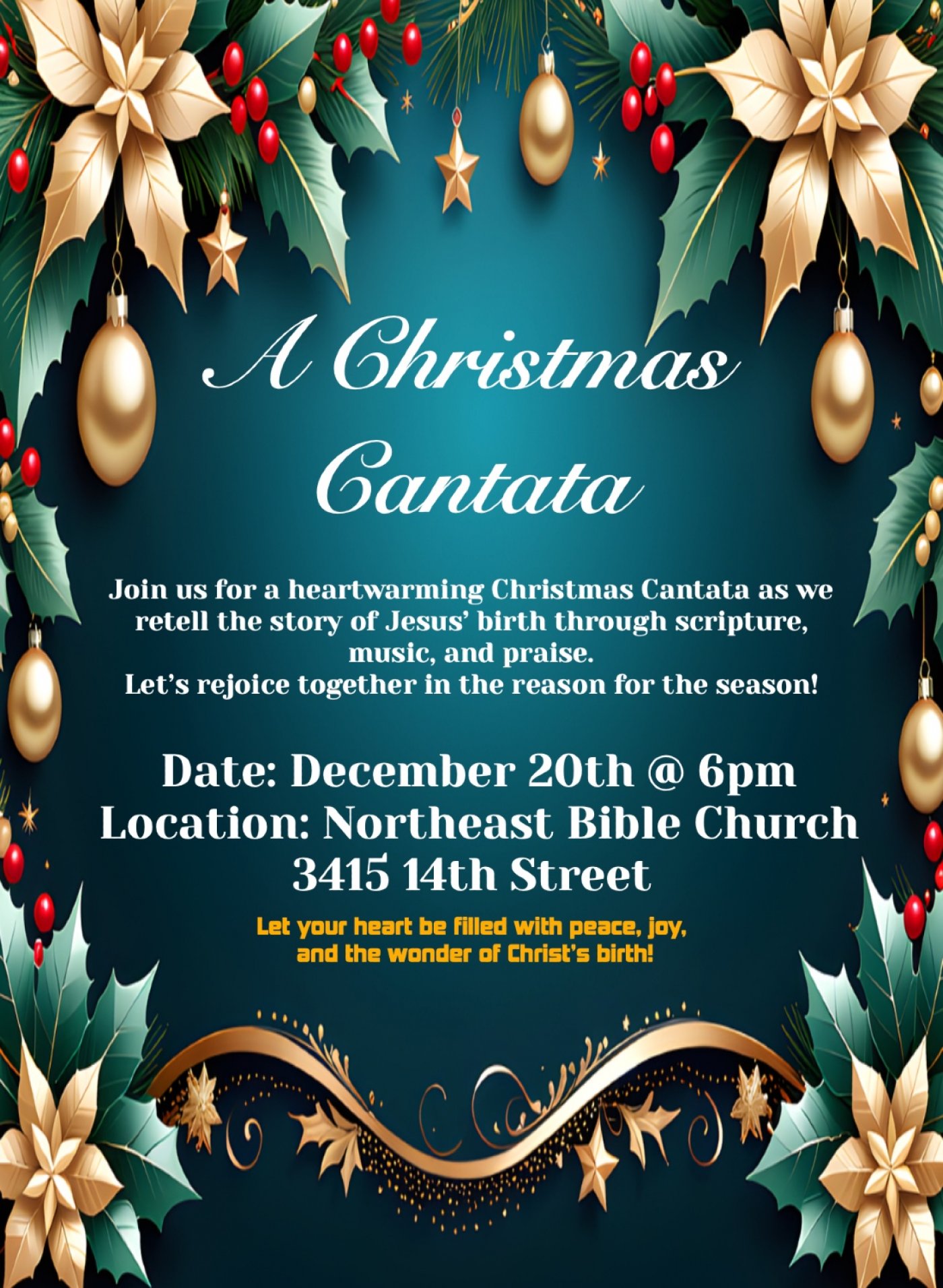 A Christmas Cantata, 20 December | Event in Plano | AllEvents