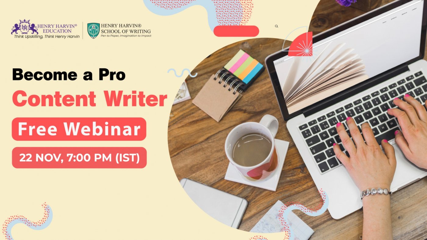 ✍️ Learn SEO, Blogging & Copywriting – Free Content Writing Webinar, 22 November | Online Event