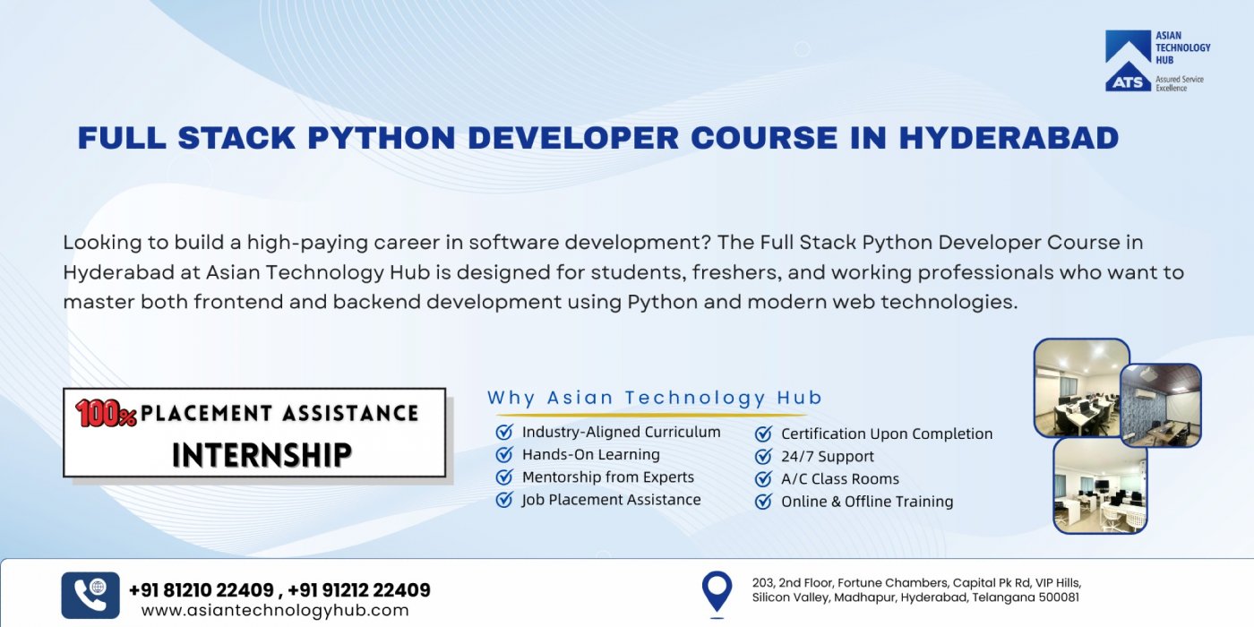 Full Stack Python Developer Course in Hyderabad | Event in Hyderabad | AllEvents