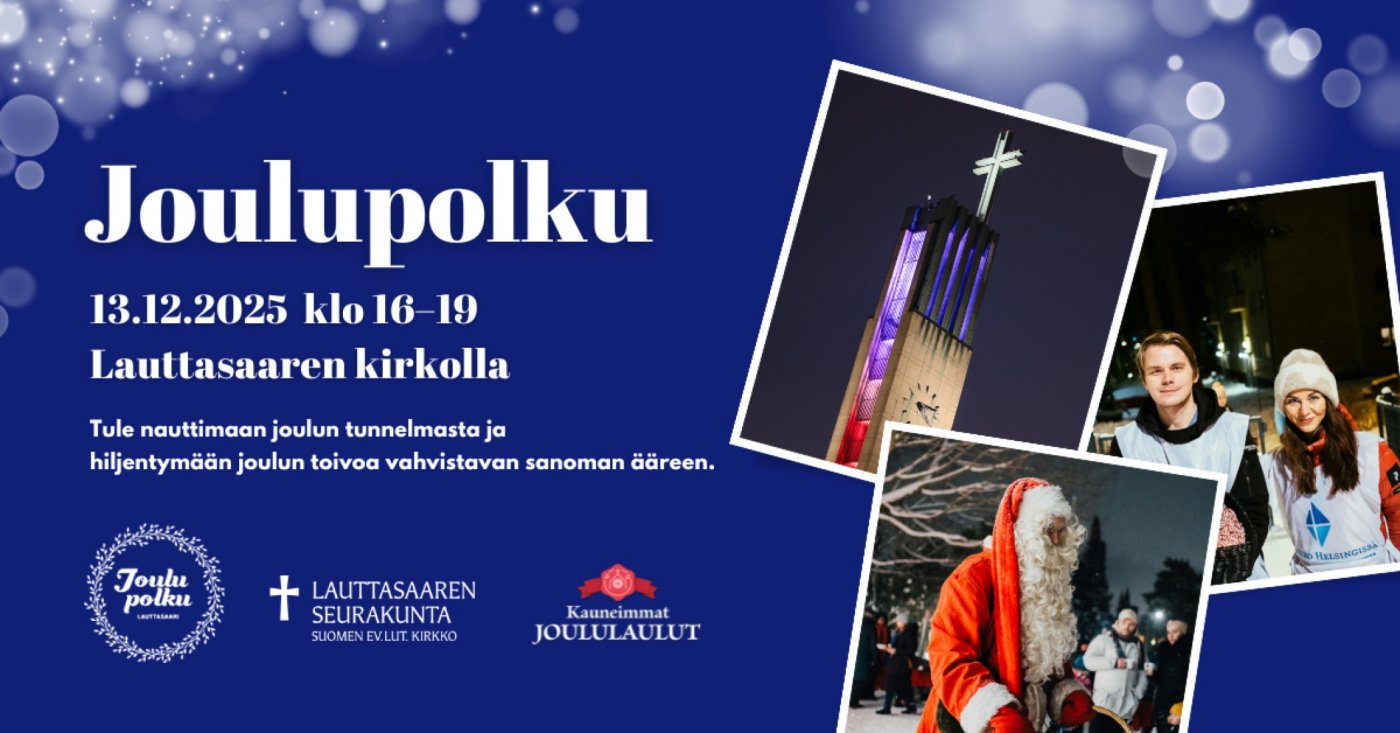 The Lauttasaari Christmas Path, 13 December | Event in Helsinki | AllEvents