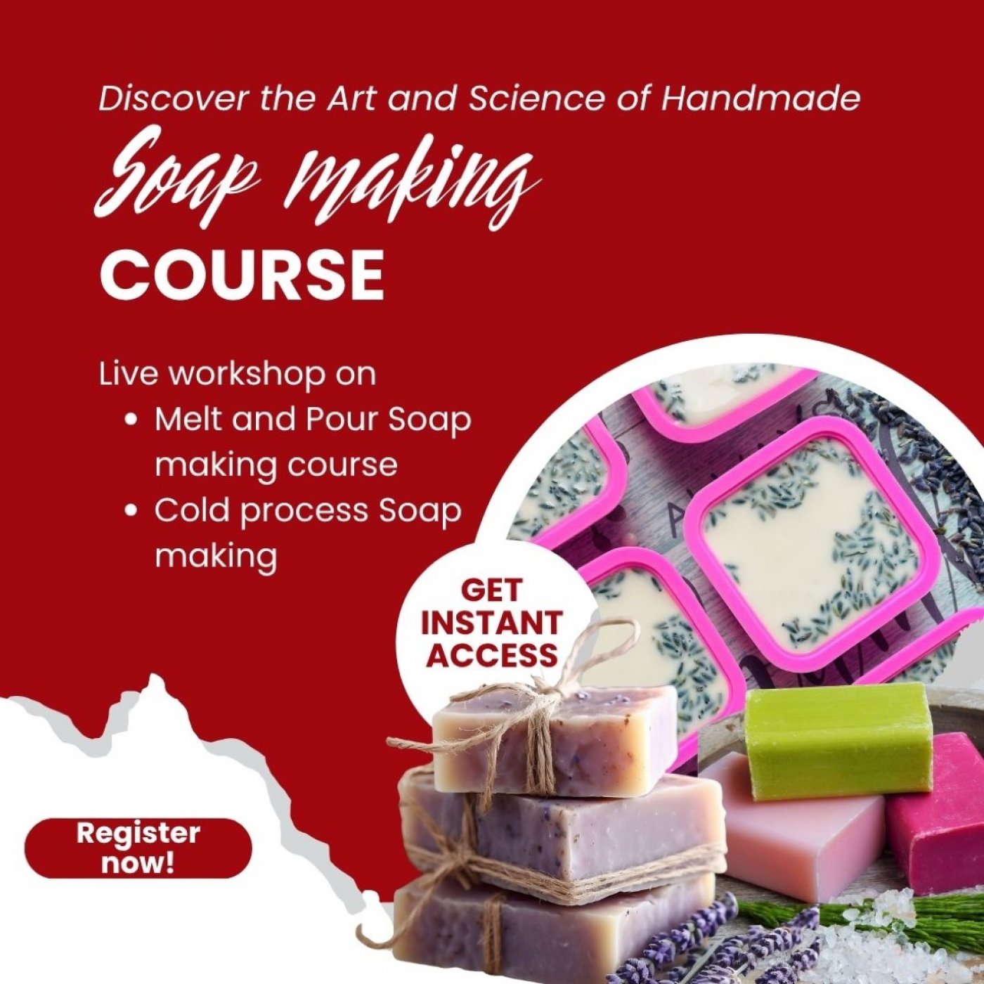 Soap Making Live Workshop, 29 November | Event in Ahmedabad | AllEvents