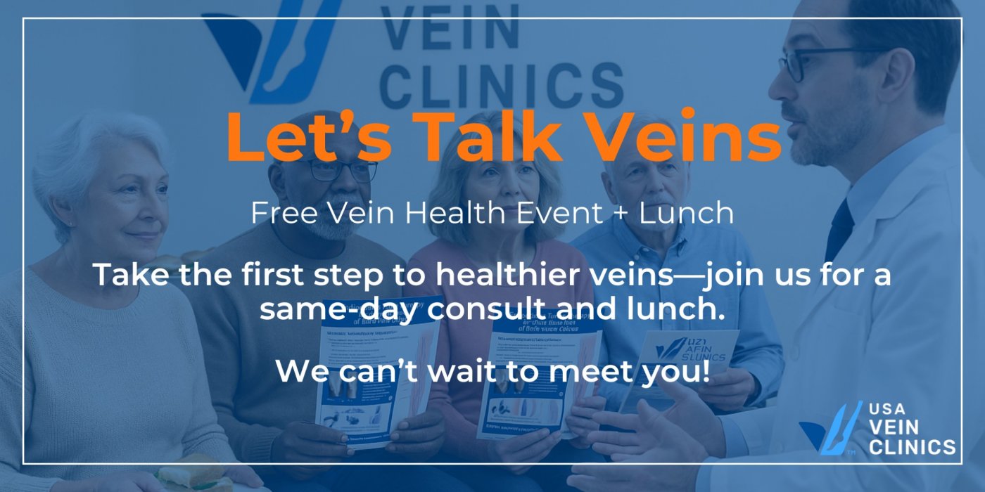 Let's Talk Veins Bethpage | Free Vein Health Event + Lunch , 1 December | Event in Bethpage | AllEvents