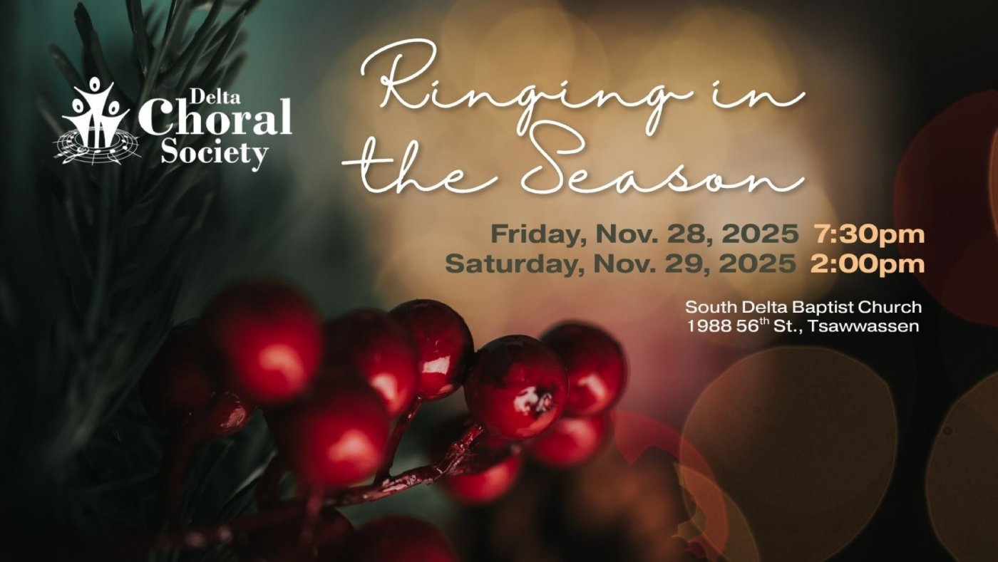 Ringing in the Season, 29 November | Event in Delta | AllEvents