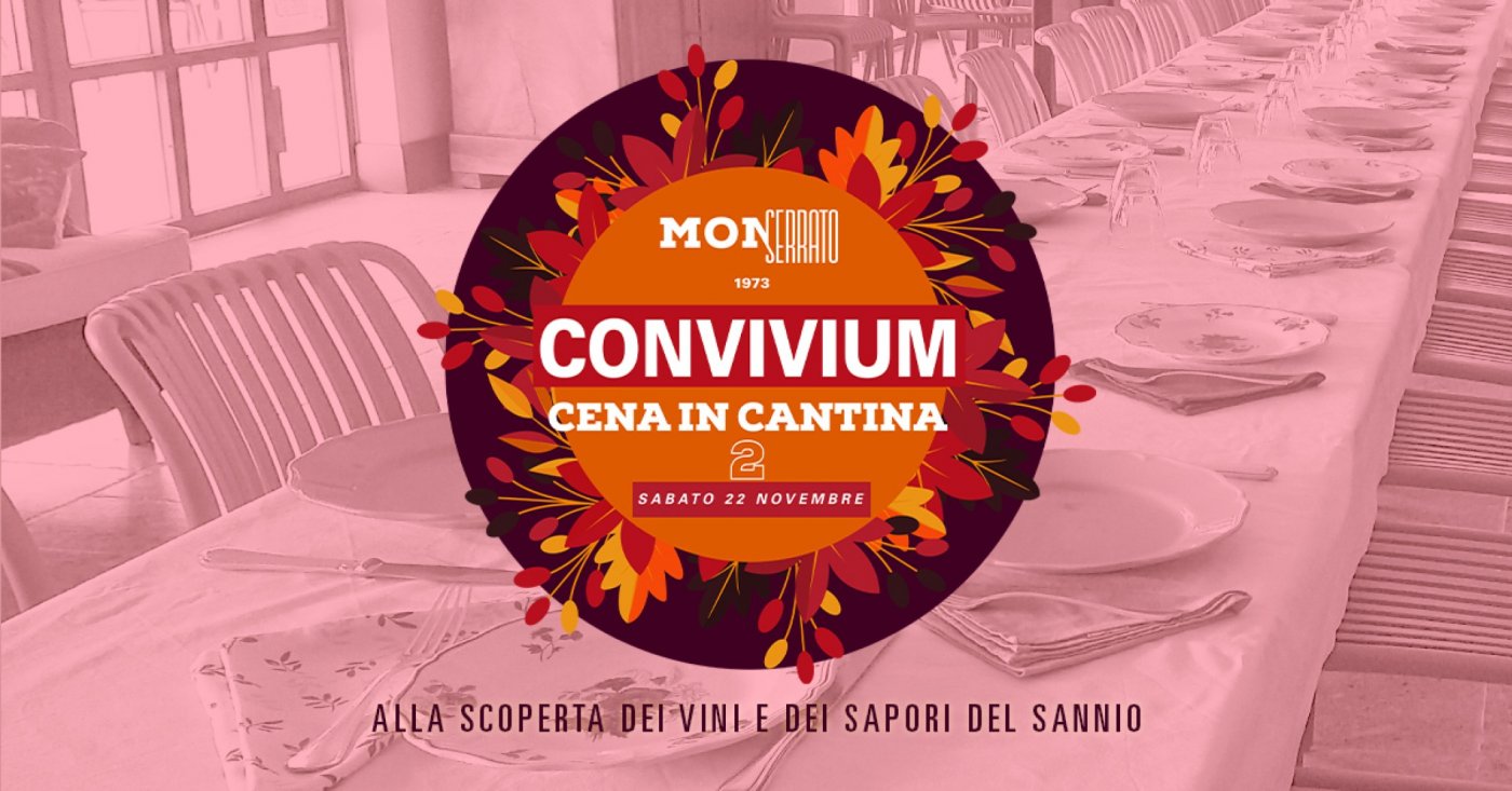 Simposium: Cena in Cantina (+ Aperitivo e Visita guidata), 22 November | Event in Benevento | AllEvents