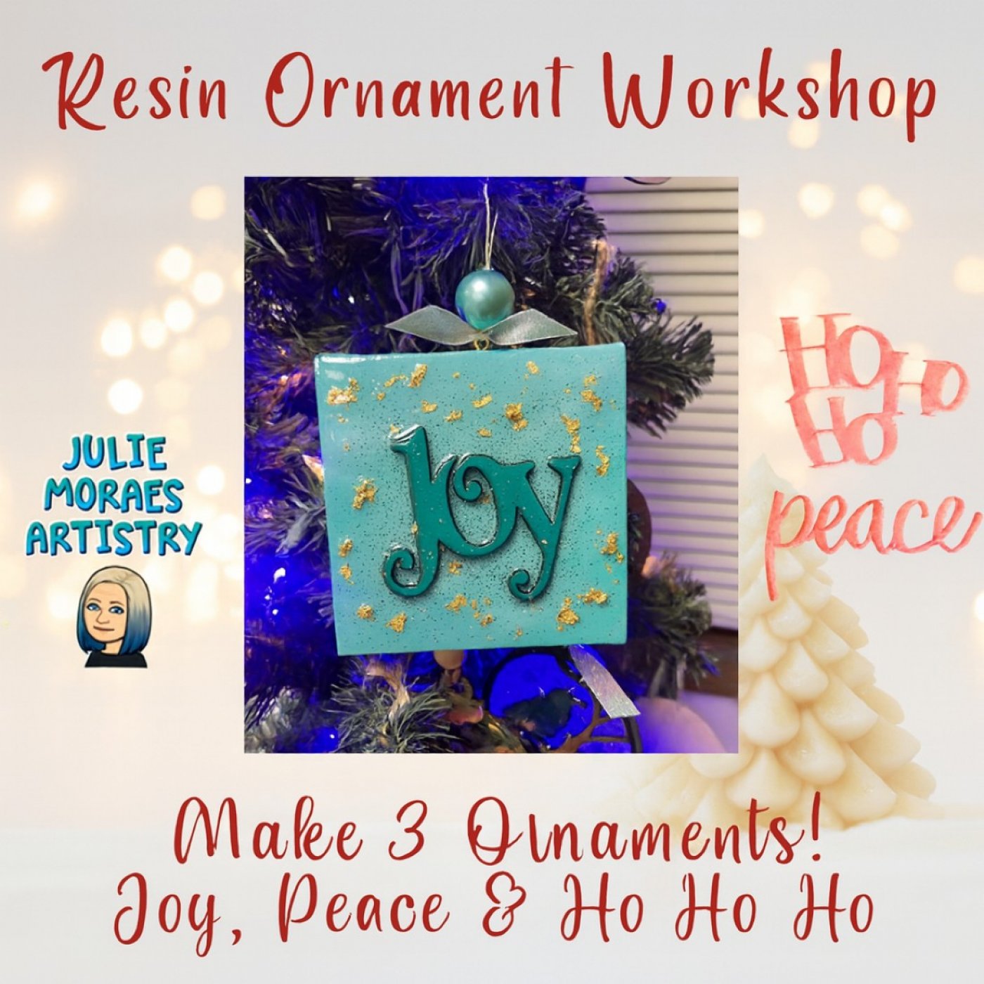 RESIN ORNAMENT WORKSHOP ~ADVANCED RESERVATION REQUIRED, 7 December | Event in Anchorage | AllEvents