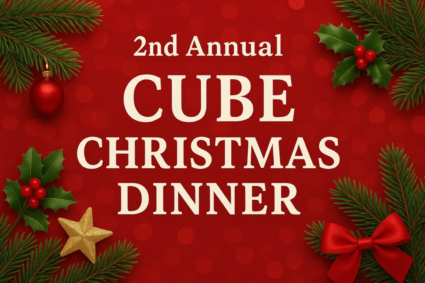 2ND Annual Xmas Dinner - CUBE Coffee Bar TWD, 20 December | Event in Tweed | AllEvents