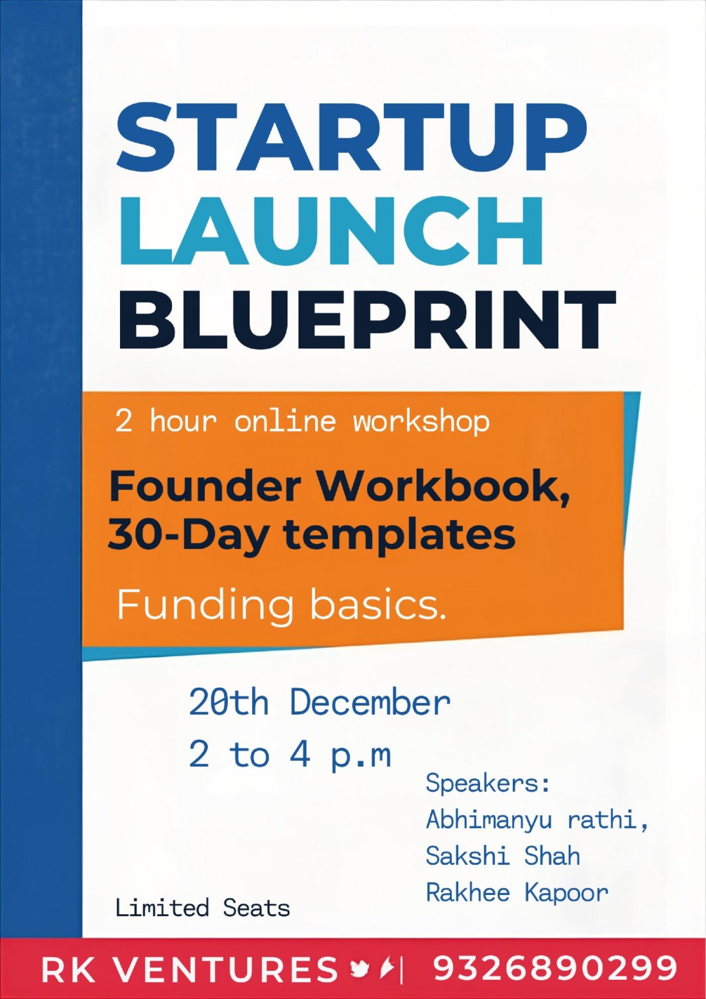  LAUNCH YOUR STARTUP — 2-Hour LIVE Workshop, 20 December | Online Event | AllEvents