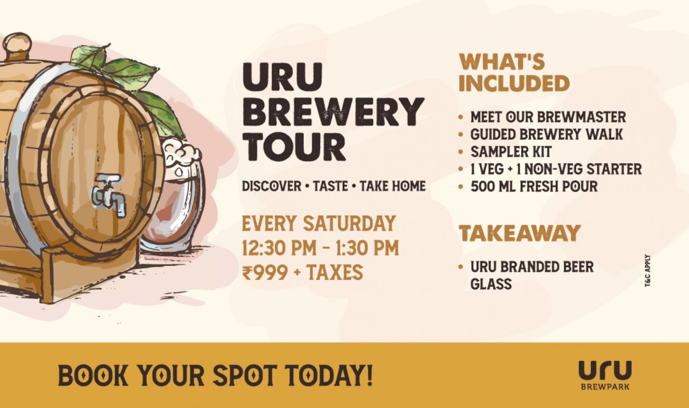 URU Brewery Tour  | Event in Bangalore | AllEvents