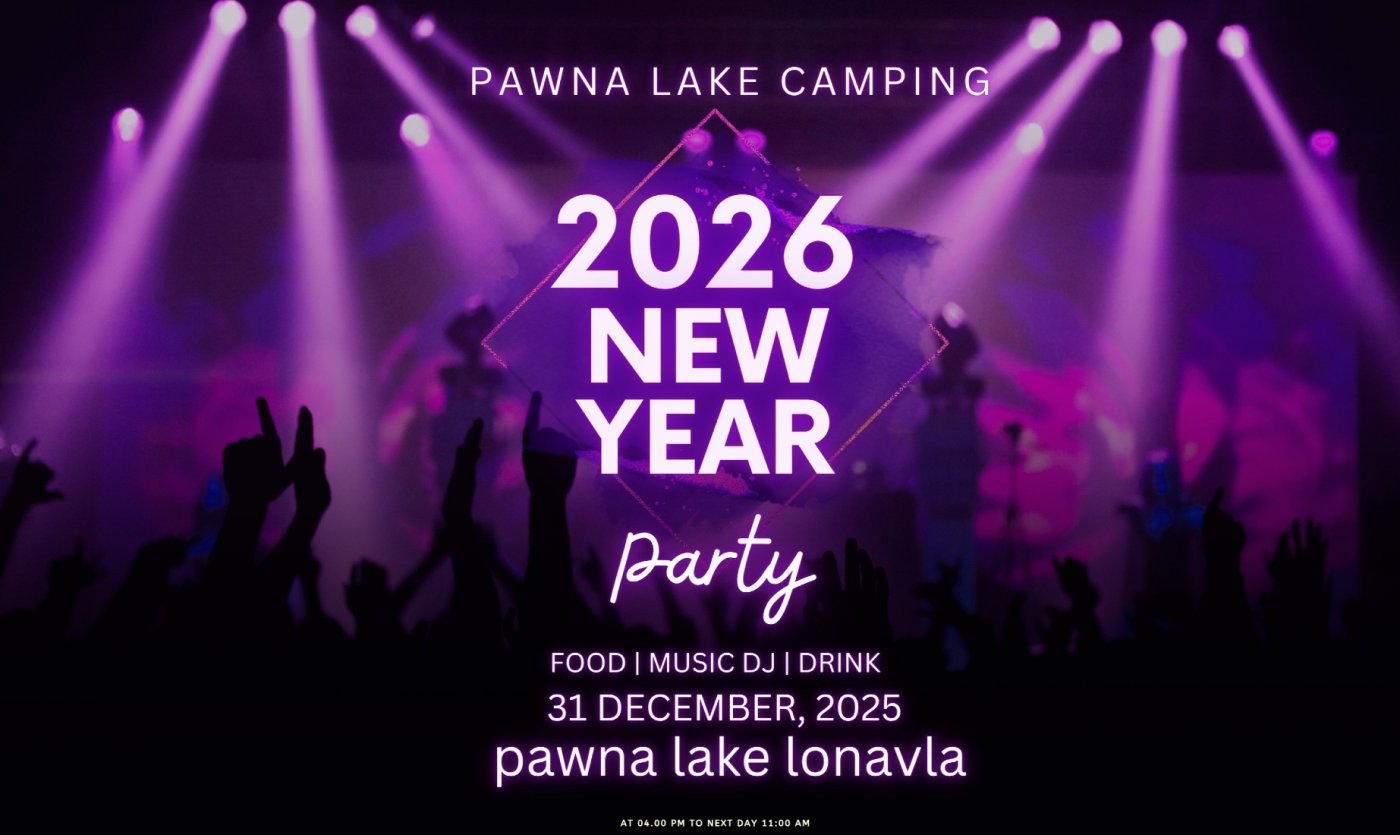 The Biggest New Year Eve Festival At Pawna Lake camping Lonavala 2025 | NY2026, 31 December | Event in Lonavla