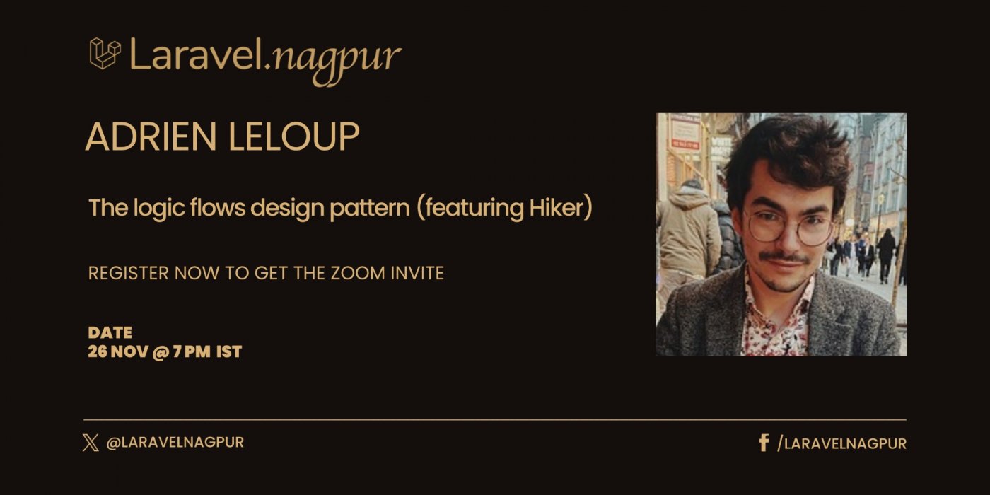 Laravel Nagpur Meetup - November 2025, 26 November | Online Event | AllEvents