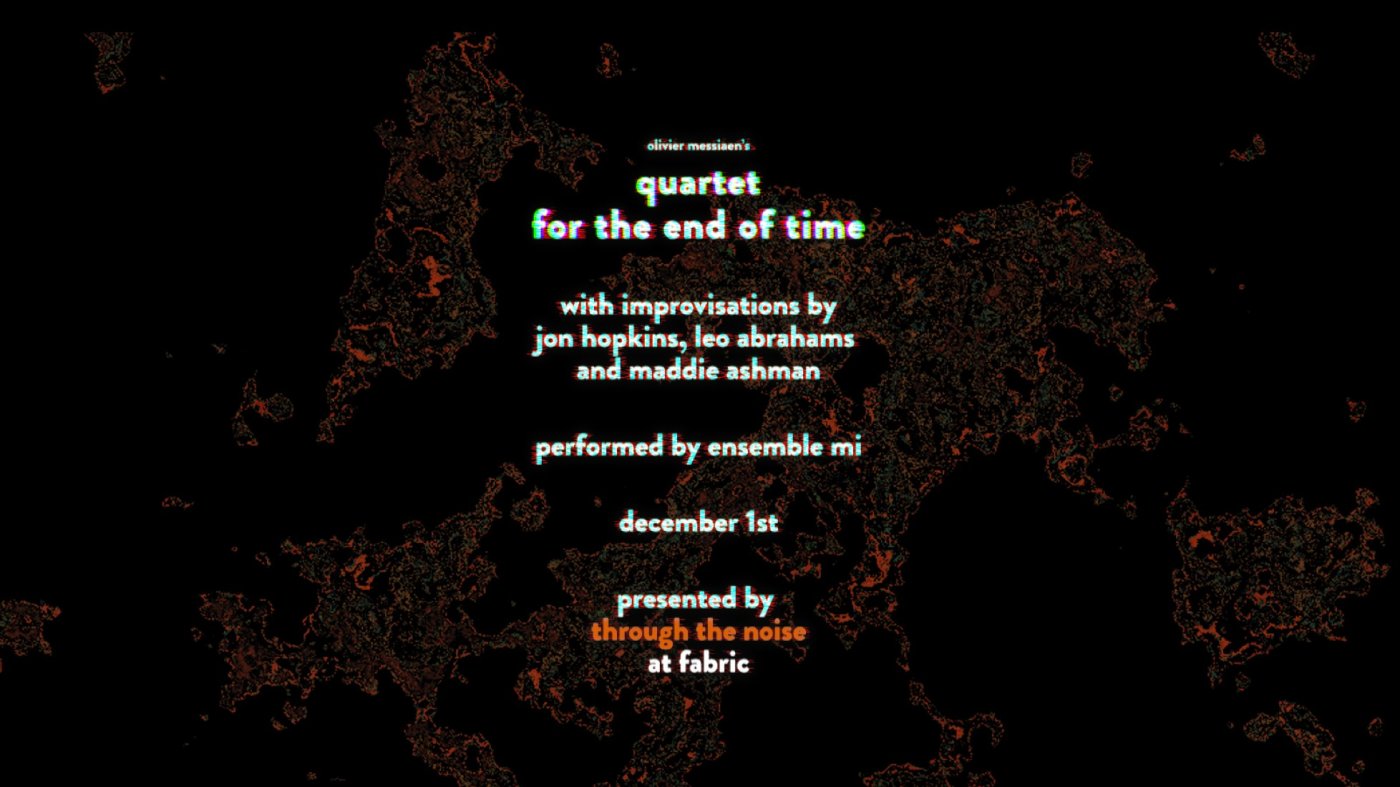 Quartet for the End of Time, 1 December | Event in London | AllEvents