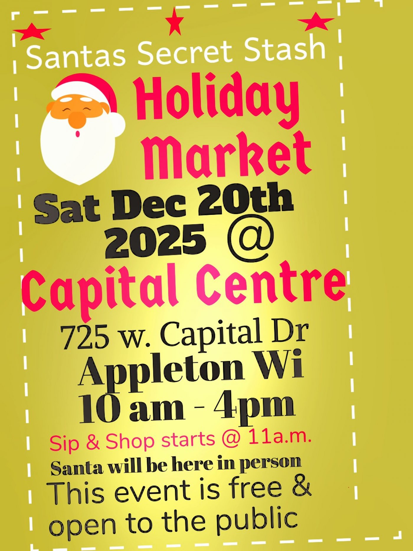 Santas Secret Stash, 20 December | Event in Appleton | AllEvents