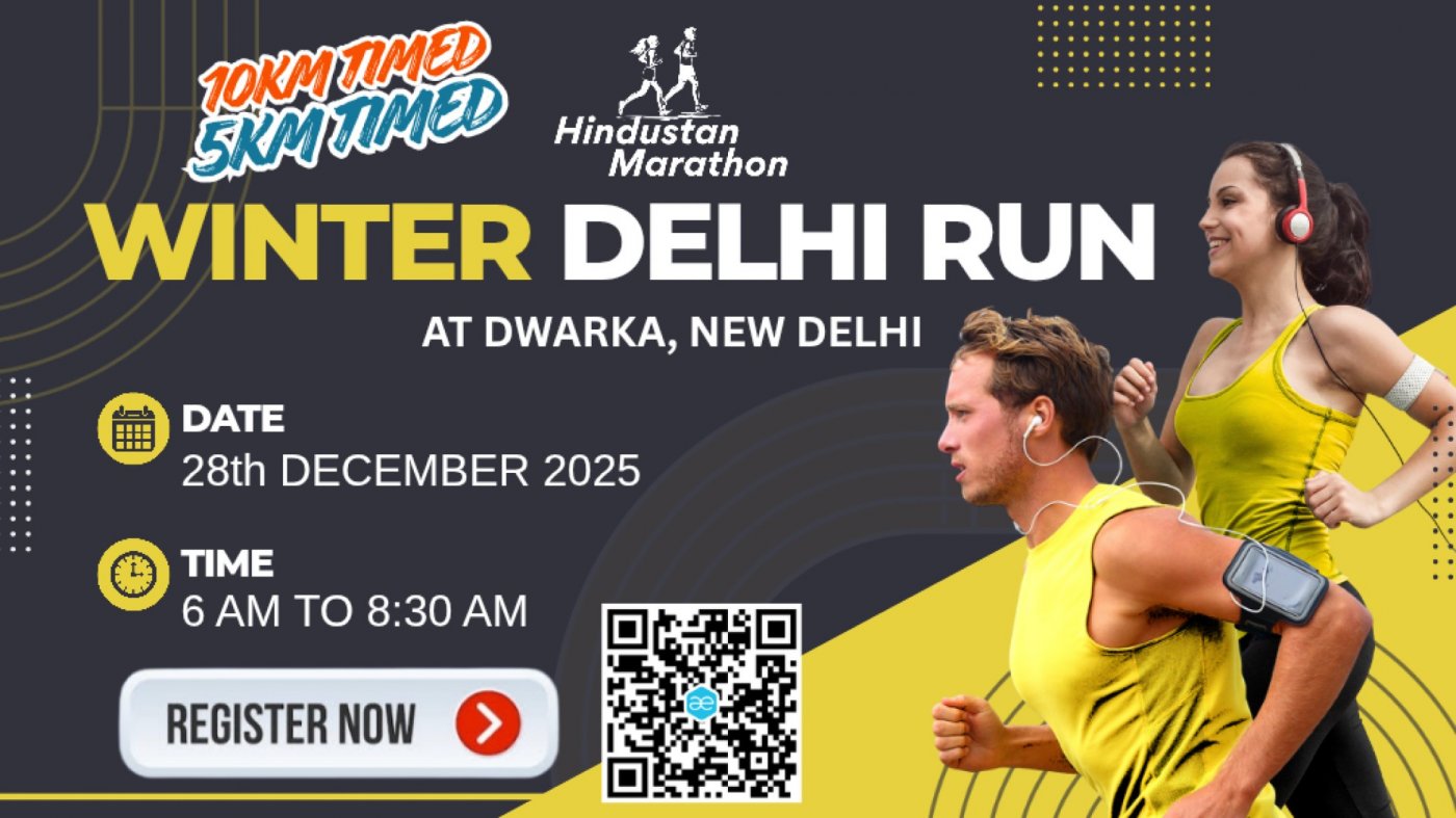 WINTER DELHI RUN, 28 December | Event in New Delhi | AllEvents