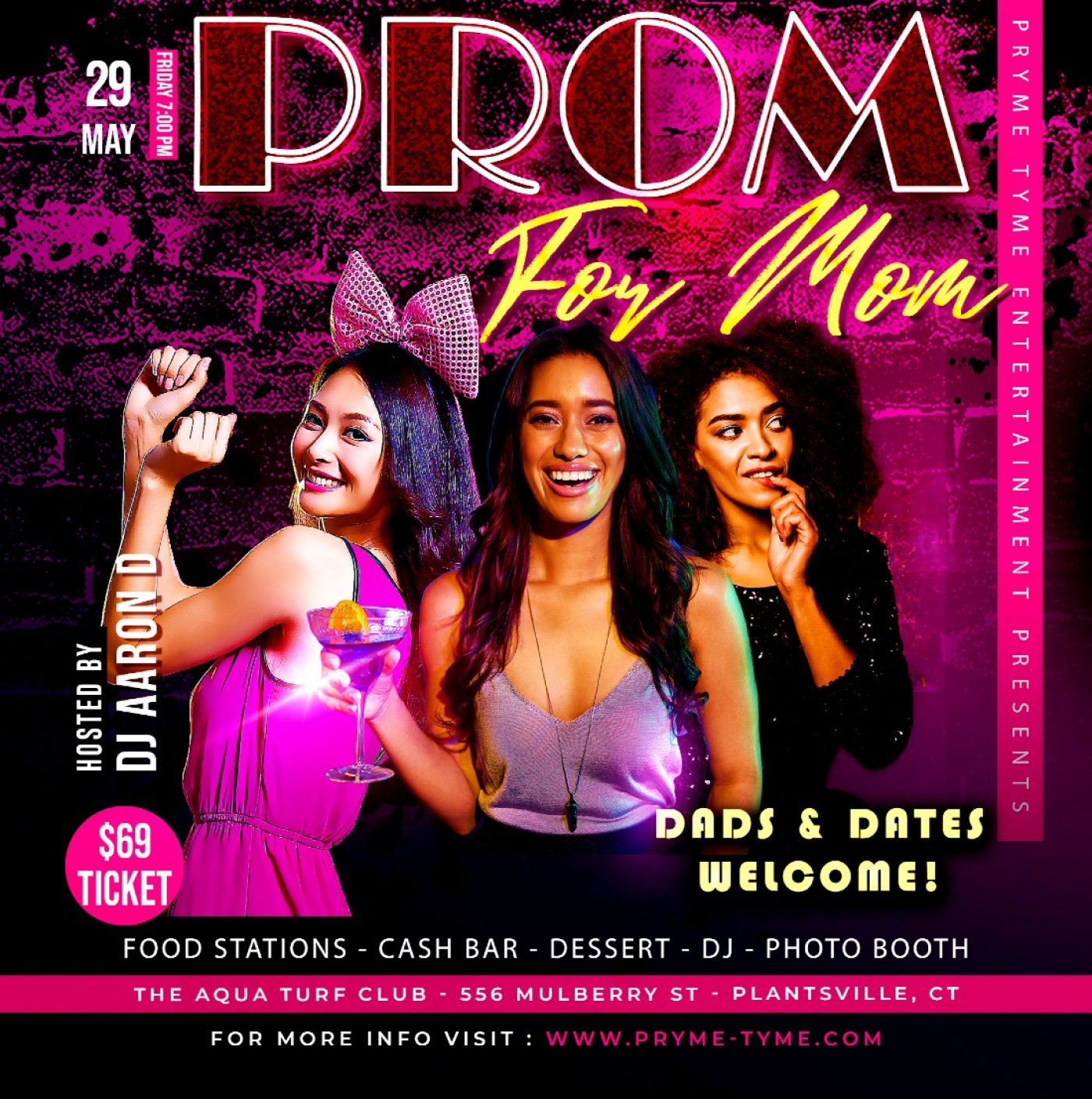 Prom for Mom! - 80's 90's 00's, 29 May | Event in Southington | AllEvents