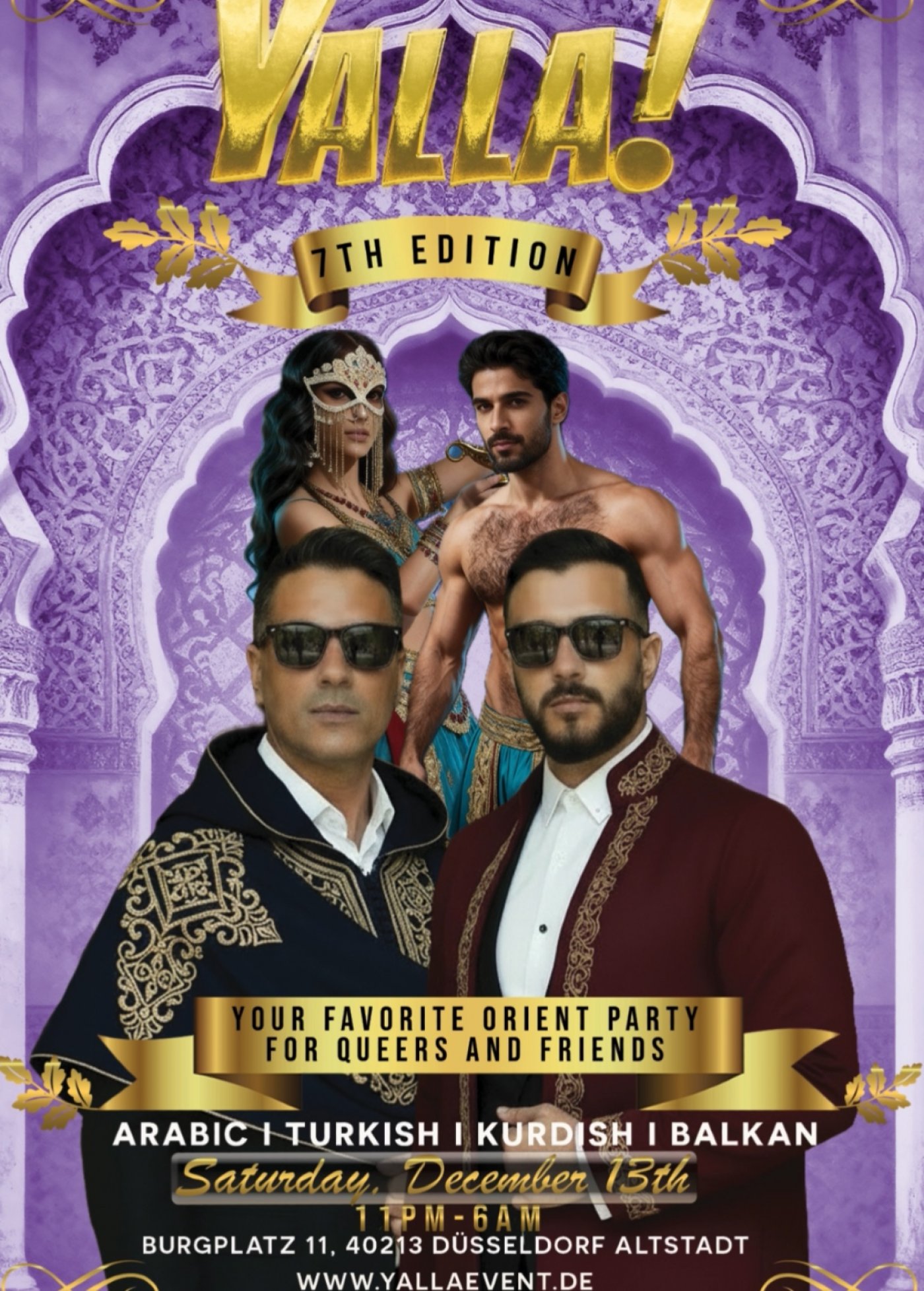 YALLA! 7th Edition, 13 December | Event in Dusseldorf | AllEvents