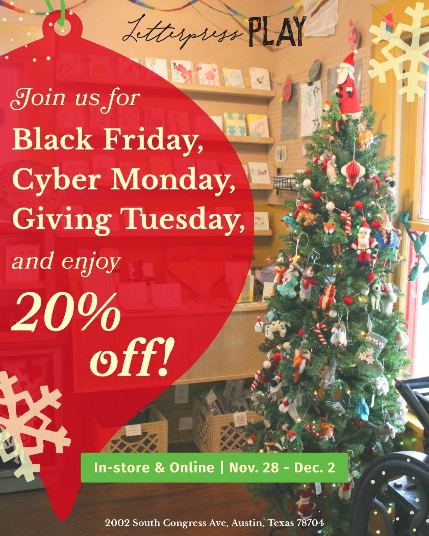 Enjoy Holiday Savings: Black Friday, Cyber Monday, & Giving Tuesday | Event in Austin | AllEvents
