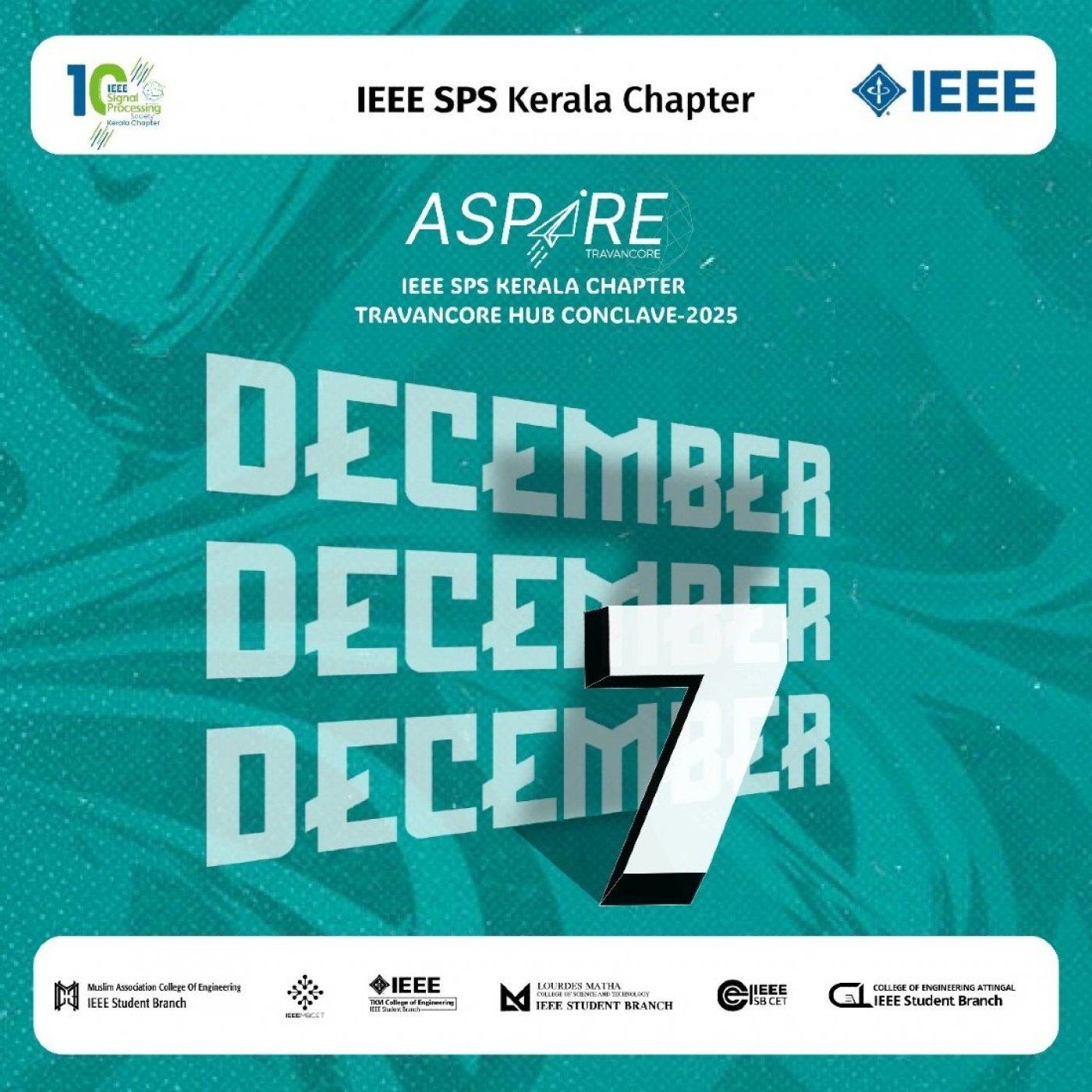 IEEE SPS ASPIRE'25, 7 December | Event in Thiruvananthapuram | AllEvents
