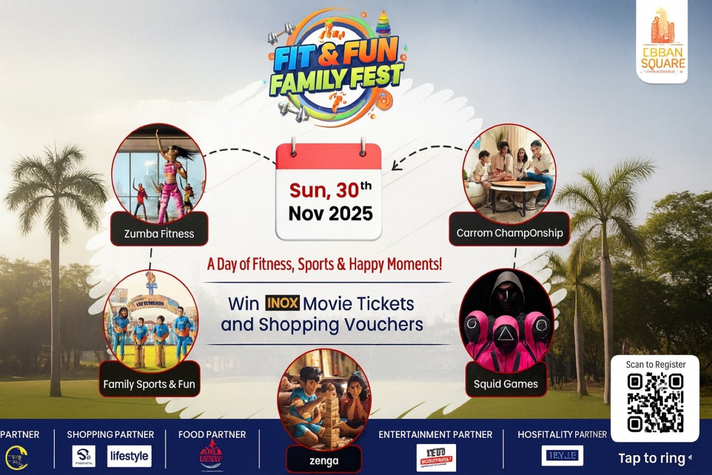 Fit & Fun Family Fest, 30 November | Event in Udaipur | AllEvents